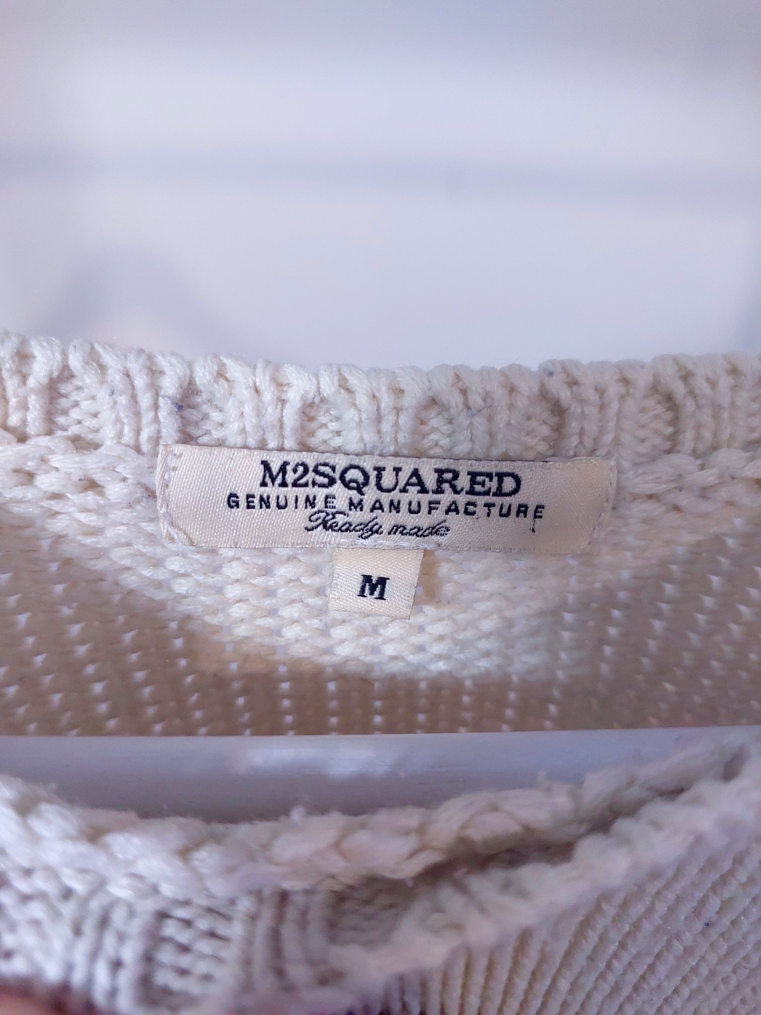 Dsquared2 × Vintage M2squared Vintage Mens Sweater Size US M / EU 48-50 / 2 - 2 Thumbnail