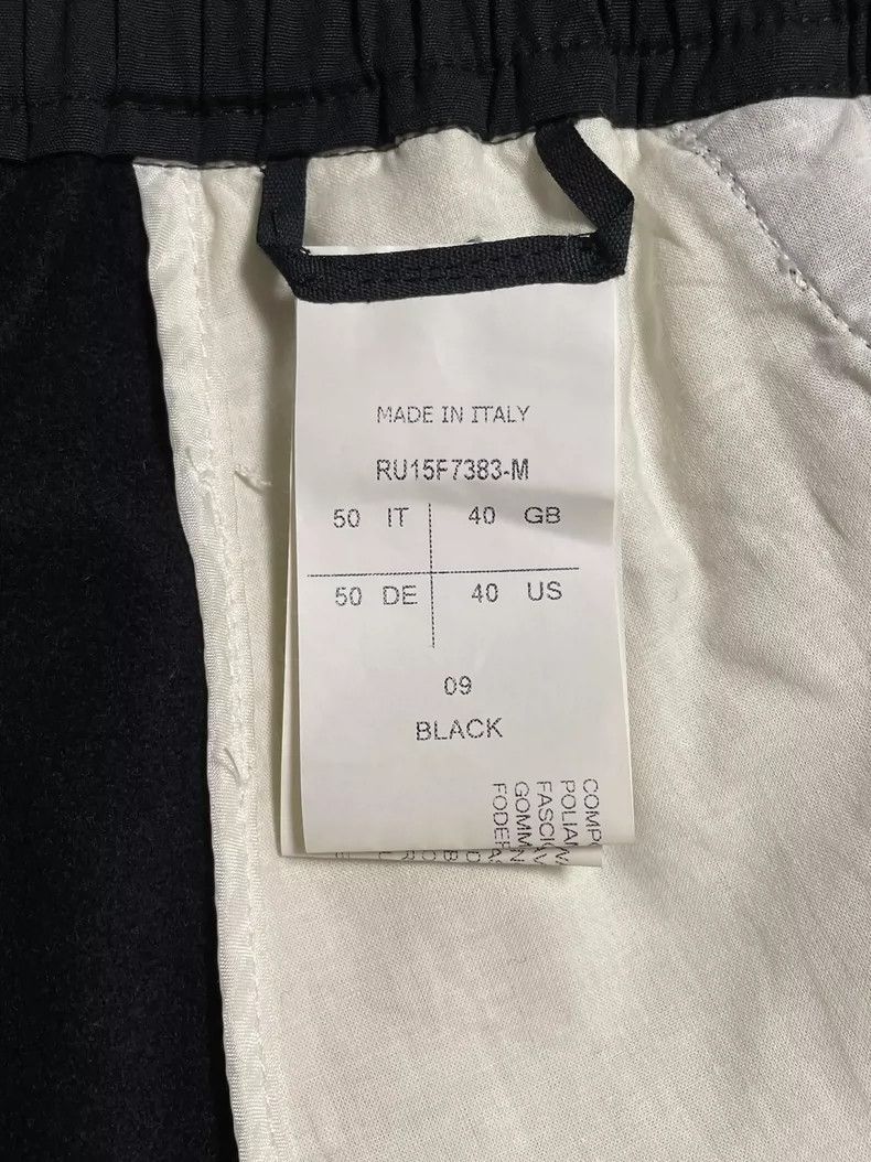Rick Owens Rick Owens Black Shorts with Drop Crotch Design-2506 Size US 44 / EU 60 - 3 Thumbnail