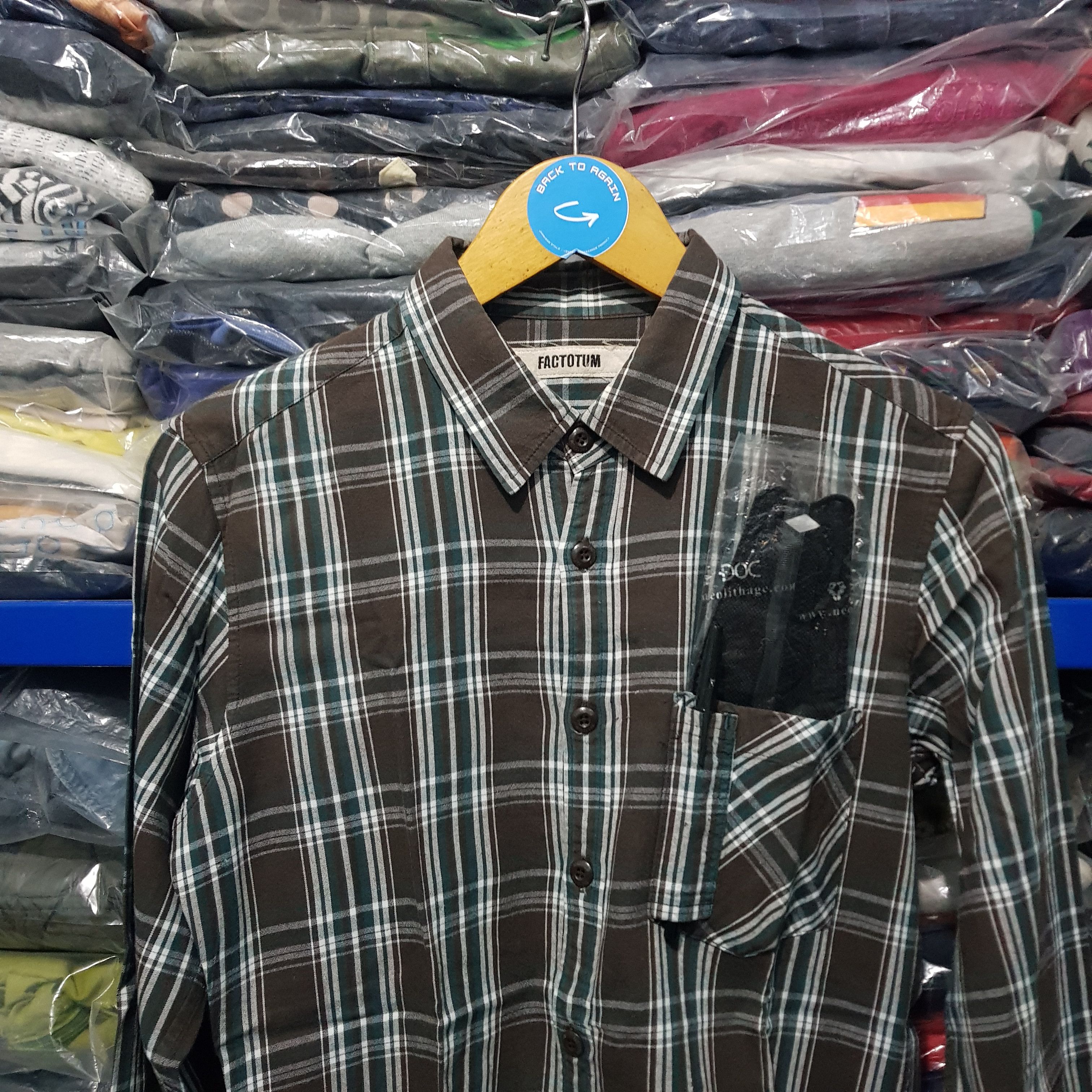 FACTOTUM Factotum shirt button up Size US L / EU 52-54 / 3 - 3 Thumbnail