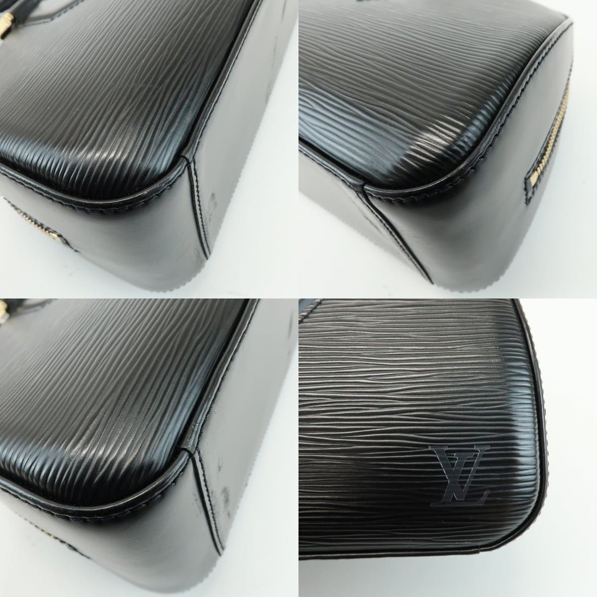 Louis Vuitton Louis Vuitton Epi Jasmine Satchel Leather Black Size ONE SIZE - 5 Thumbnail