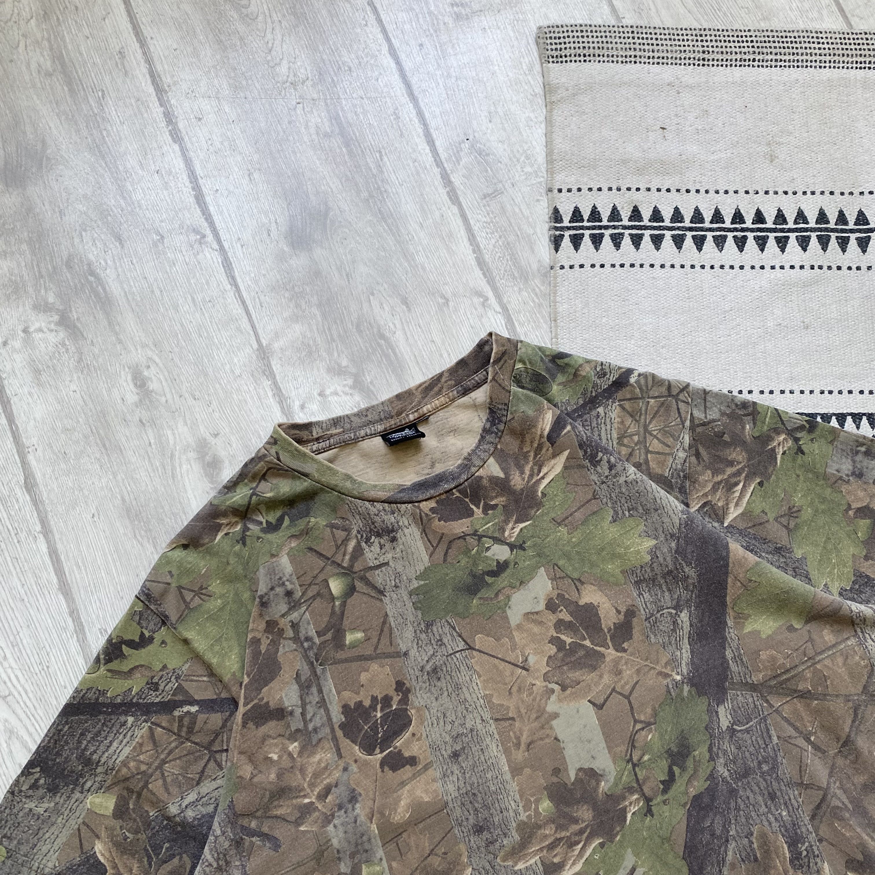 Realtree Vintage 90s Carhartt Style Realltree tee Y2K Mossy Oaks Size US L / EU 52-54 / 3 - 2 Thumbnail