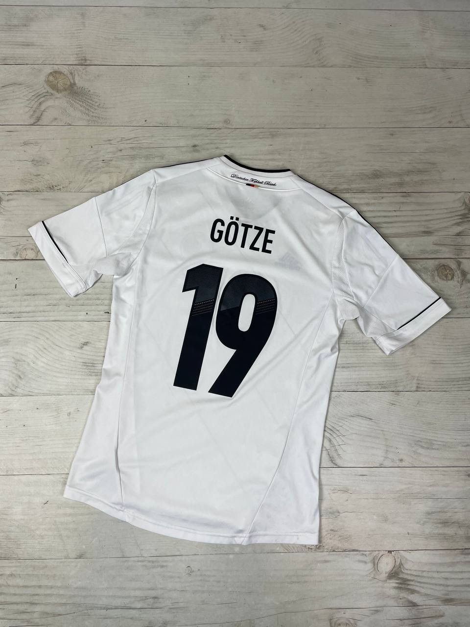 Adidas Adidas Germany 2012 2013 Gotze #19 Home Shirt Soccer Jersey Size US S / EU 44-46 / 1 - 2 Thumbnail