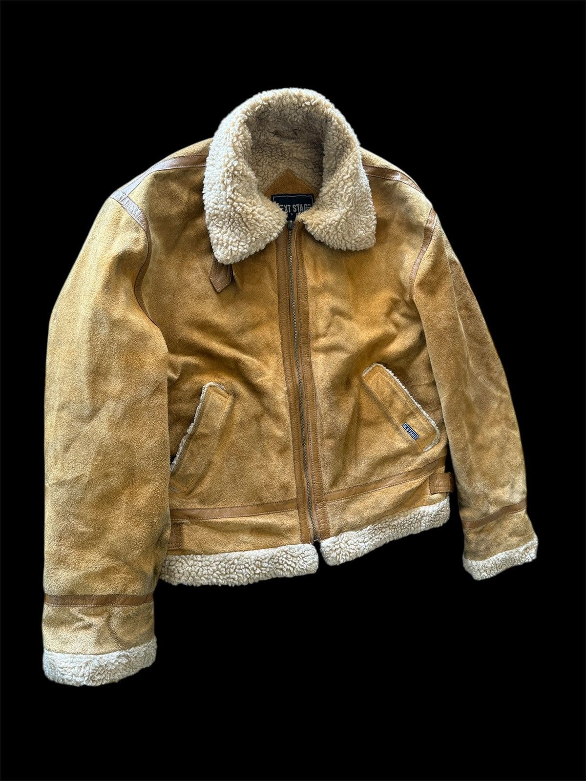 Schott JAPAN BRAND NEXT STAGE SUEDE LEATHER JACKET B3 JACKET STYLE Size US M / EU 48-50 / 2 - 7 Thumbnail