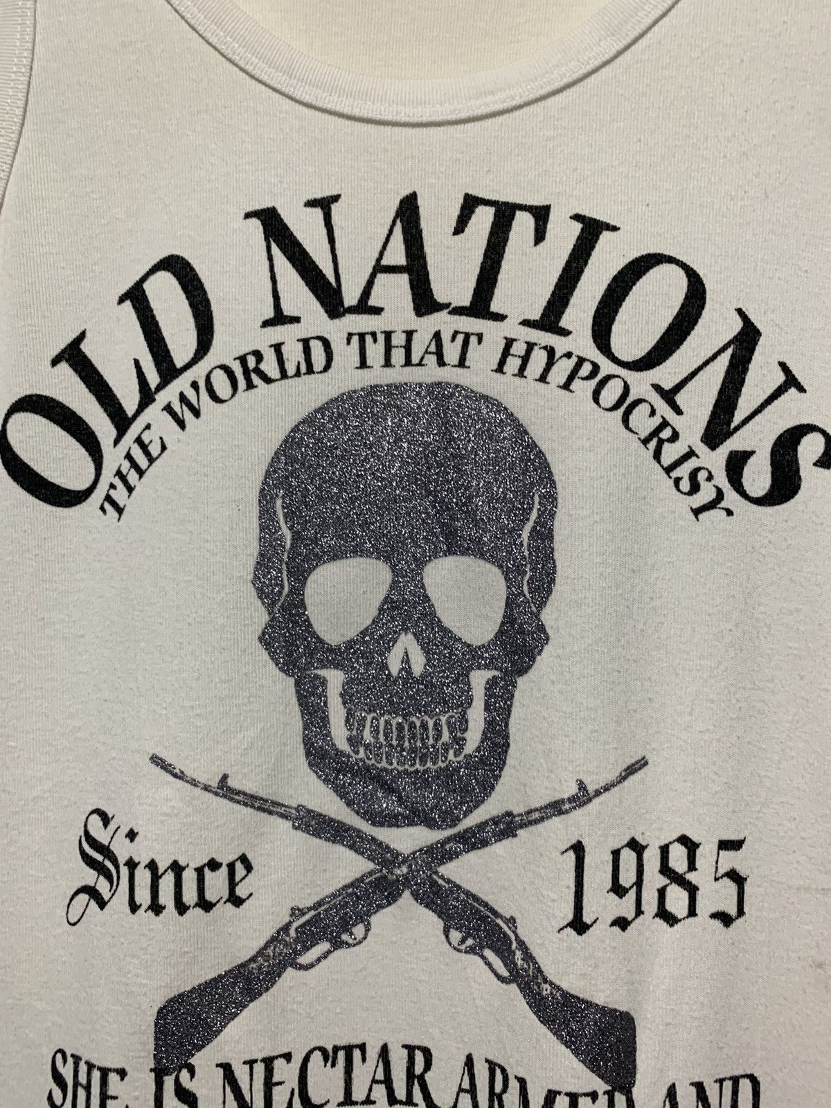 Japanese Brand Y2k Sky Bomber skull the world that hypocrisy punk tanktop Size US S / EU 44-46 / 1 - 2 Thumbnail