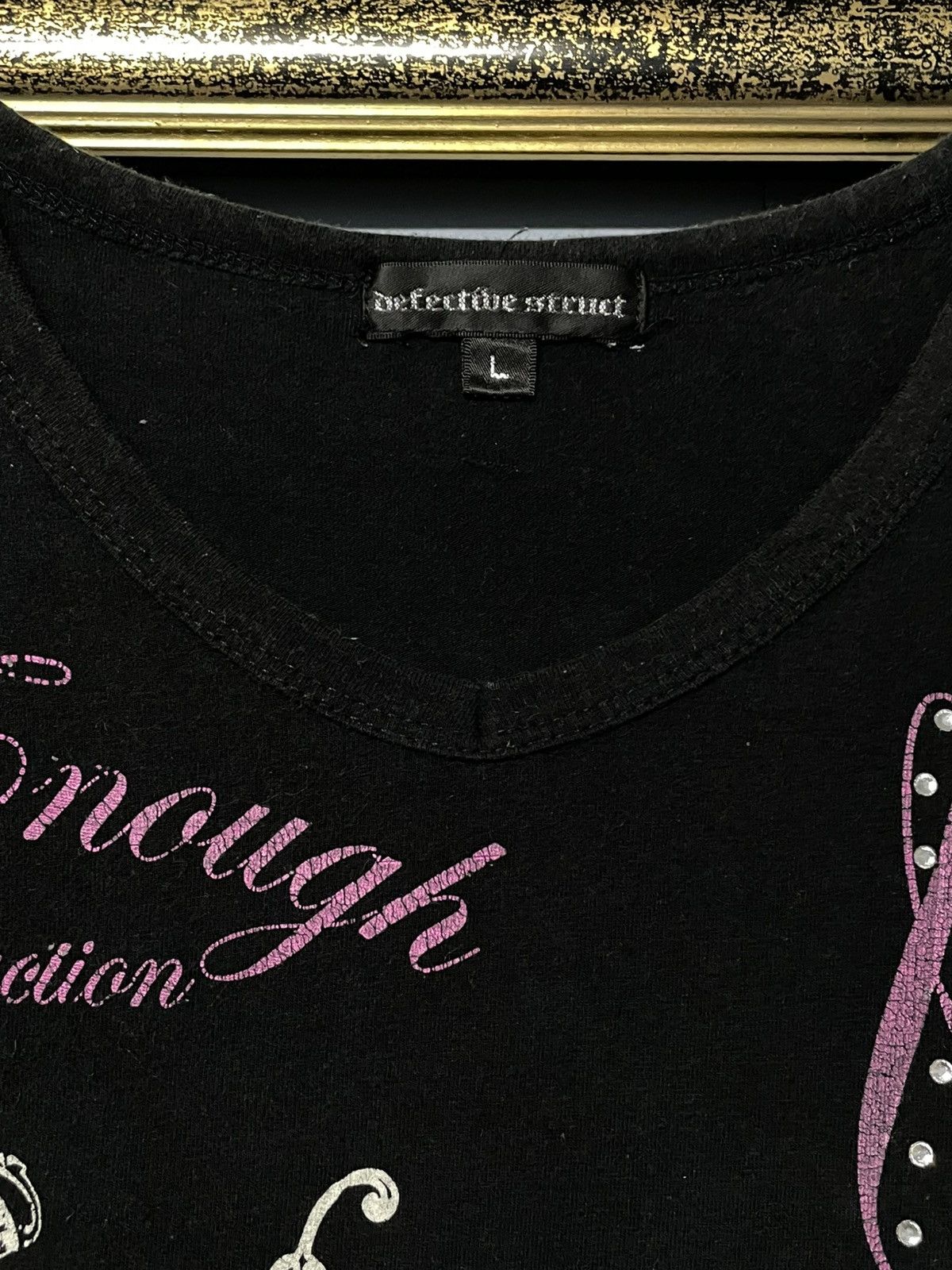 Designer × Japanese Brand × Vintage Vintage 1990s Japan Designer Defective Struct Art Punk Tee Size US S / EU 44-46 / 1 - 9 Thumbnail