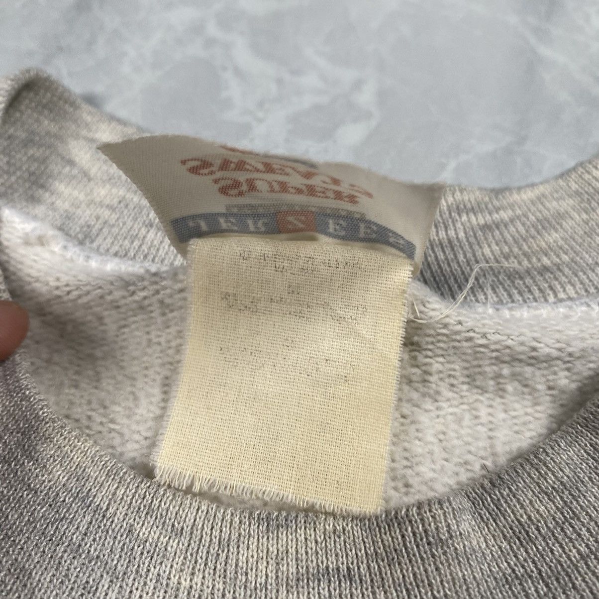 Jerzees Vintage 90s Army Distressed Crewneck Size US M / EU 48-50 / 2 - 9 Thumbnail