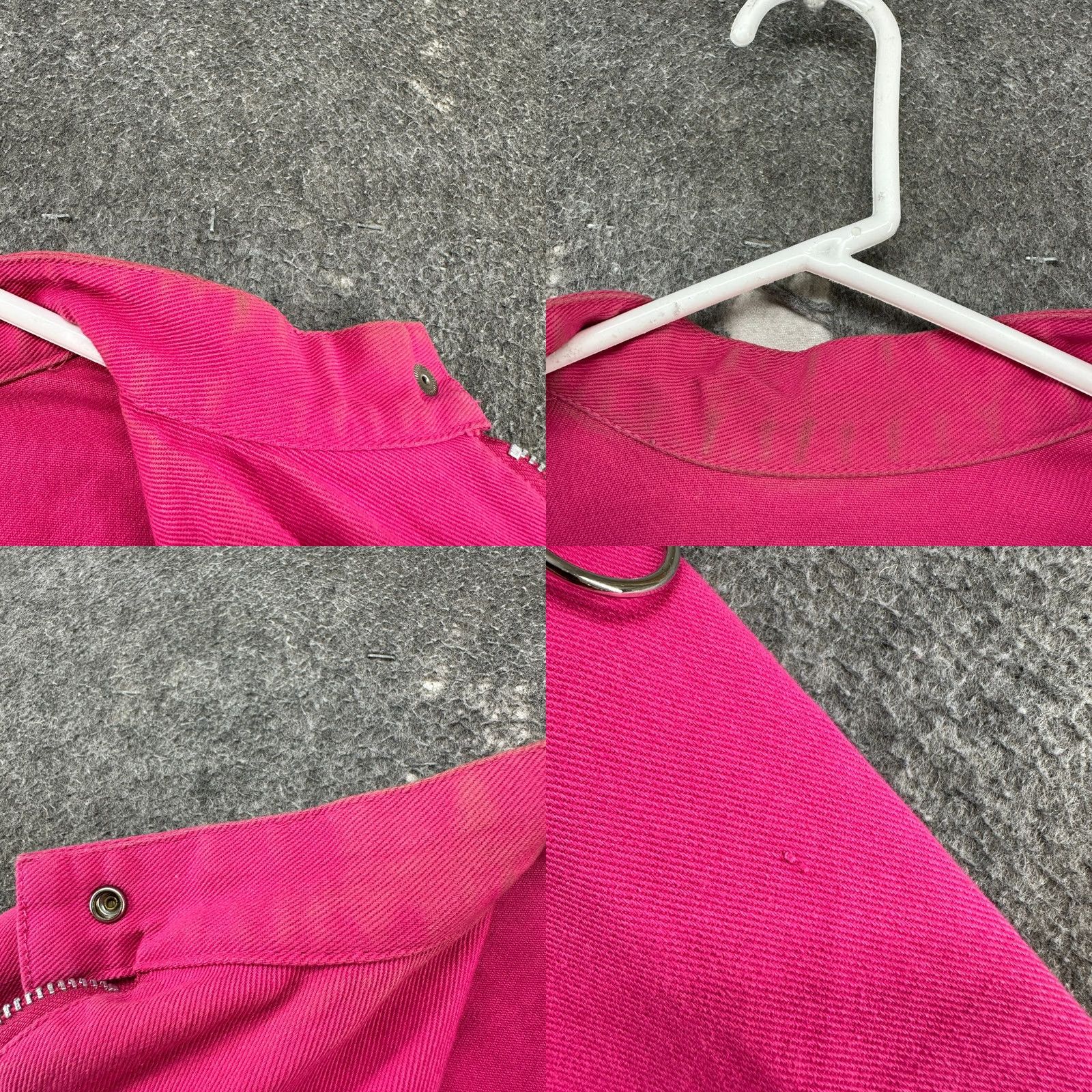 Tripp NYC VINTAGE TRIPP NYC Jacket Womens L Pink Denim Trucker Jean Cotton Y2K Size 36" / US 14 / IT 50 - 9 Thumbnail
