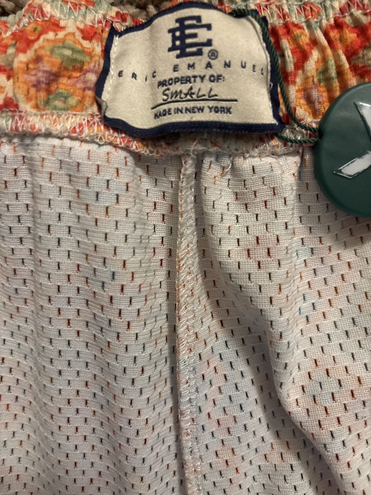 Eric Emanuel Eric Emanuel Orange Rug Rare Shorts Size US 30 / EU 46 - 2 Thumbnail