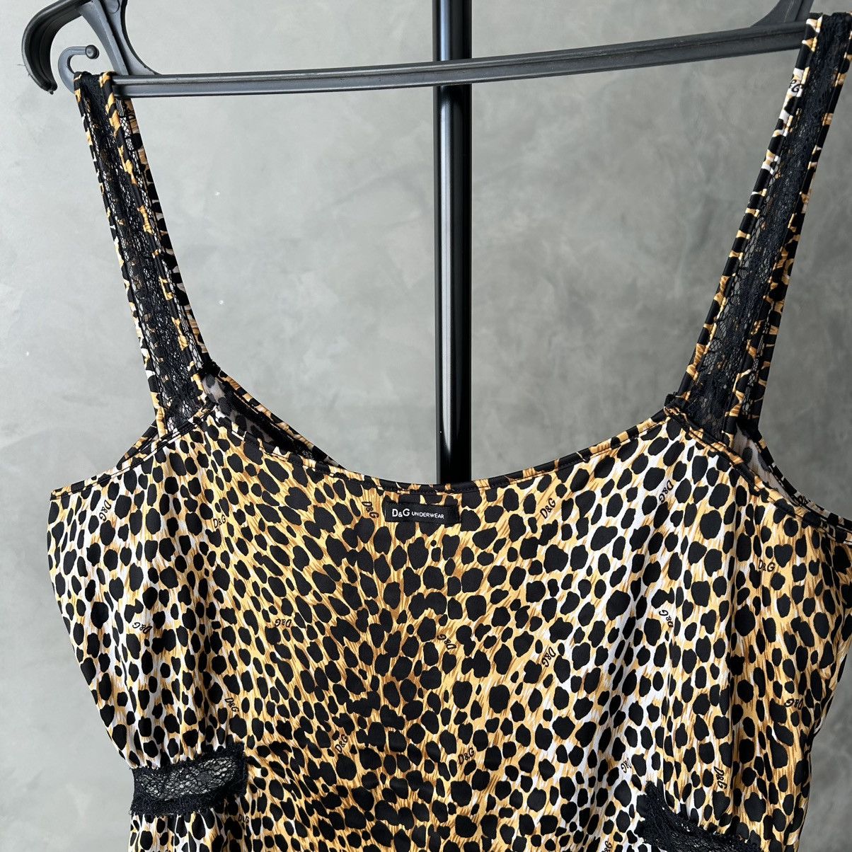Dolce & Gabbana Y2K Dolce & Gabbana Leopard Print Tank Top Size L / US 10 / IT 46 - 9 Thumbnail