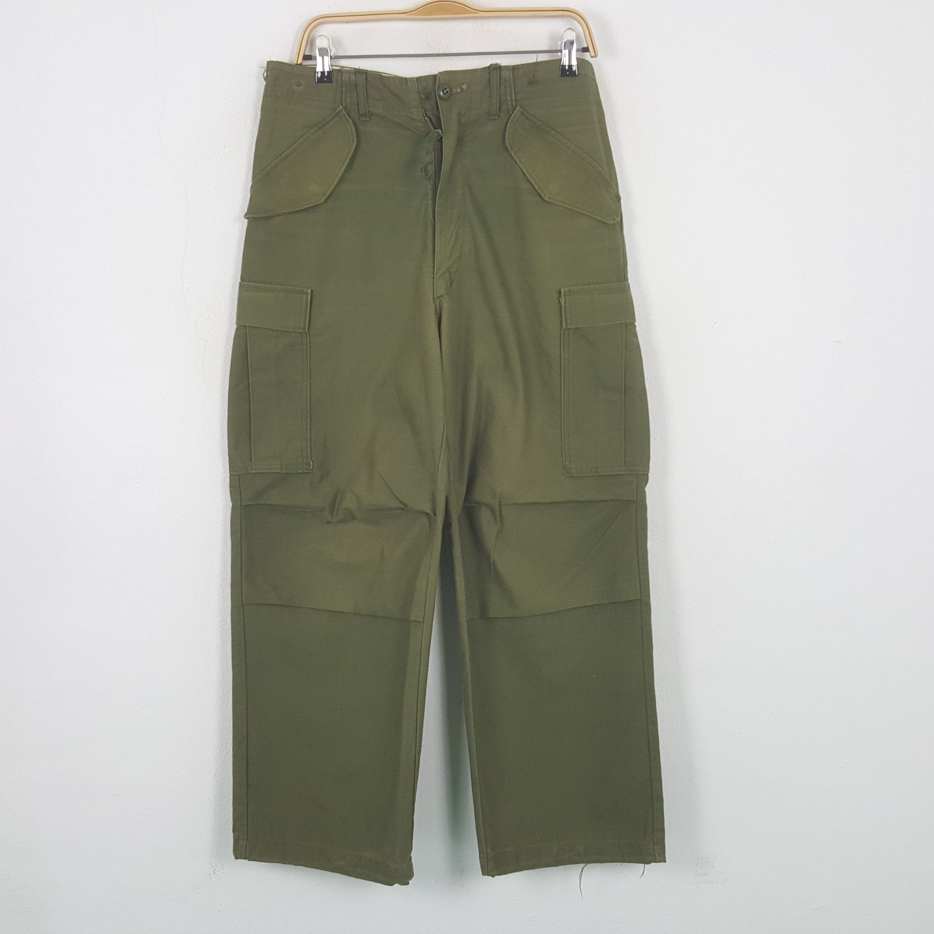 Japanese Brand Vintage Military Style Cargo Pants Size US 31 - 1 Thumbnail