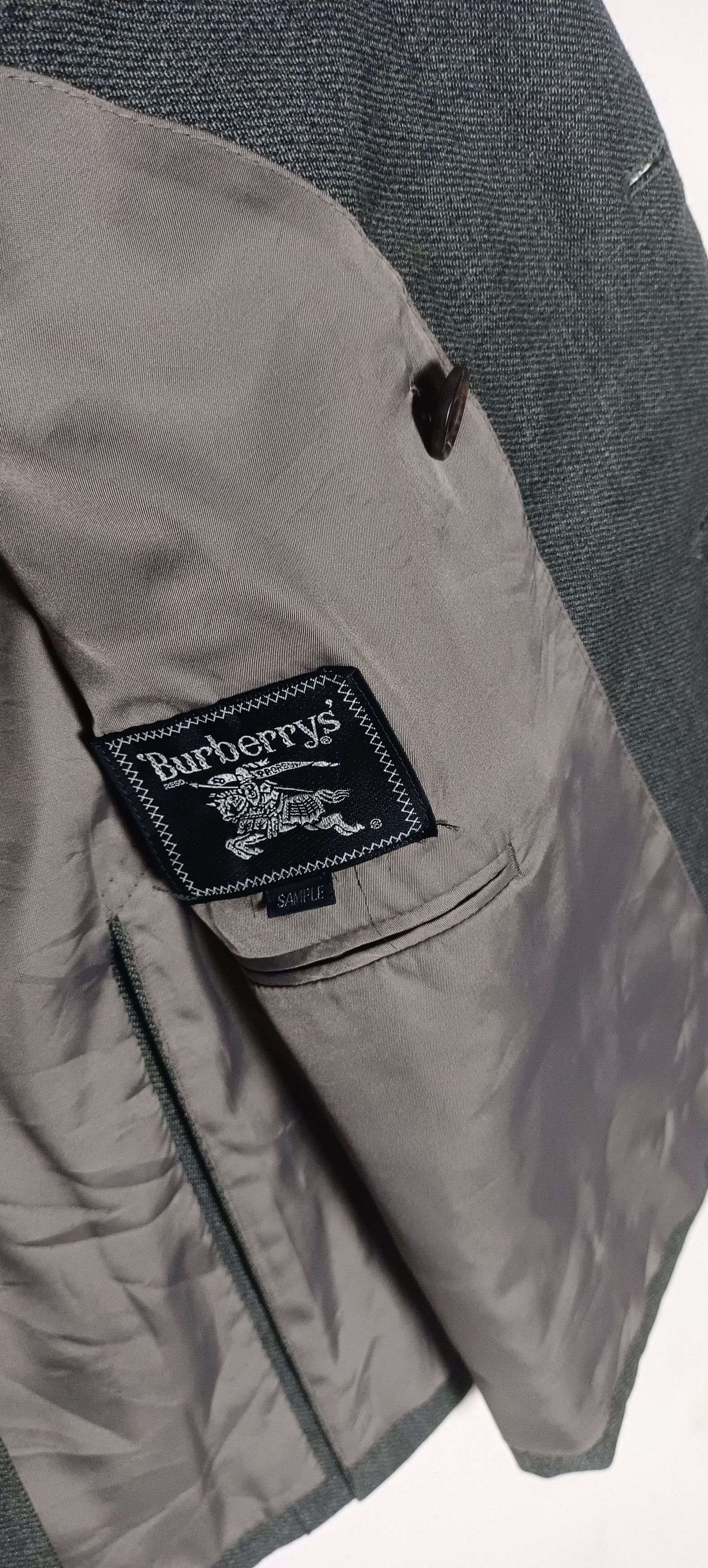 Burberry × Vintage 🔥 Burberrys jacket/blazer wool fabric Size US M / EU 48-50 / 2 - 8 Thumbnail