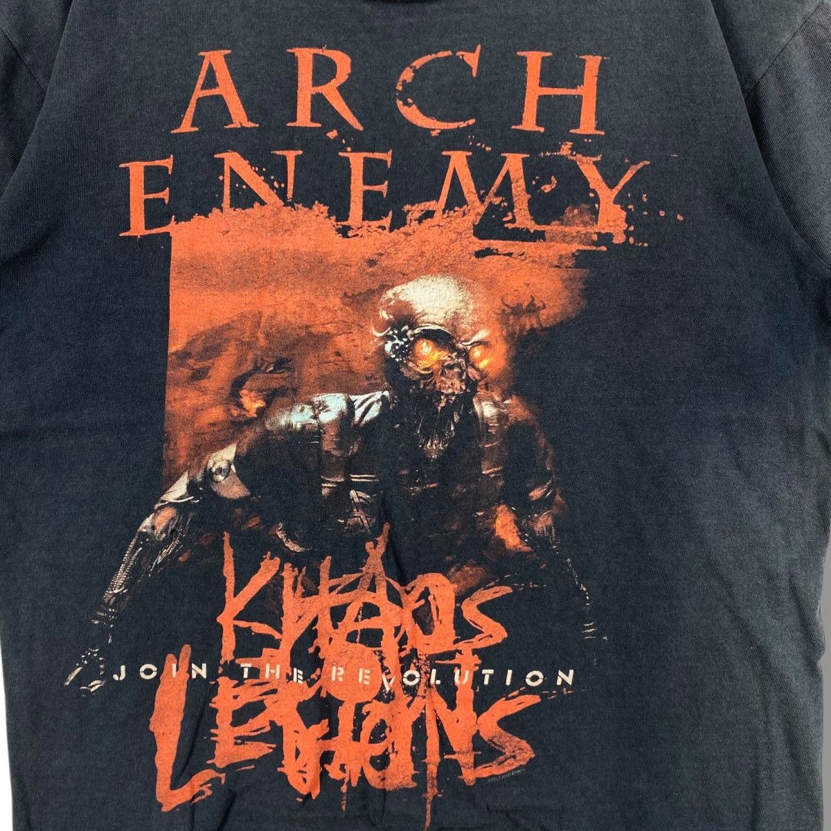 Band Tees ARCH ENEMY 2012 Khaos Legions Join The Revolution Distressed Size US M / EU 48-50 / 2 - 3 Thumbnail