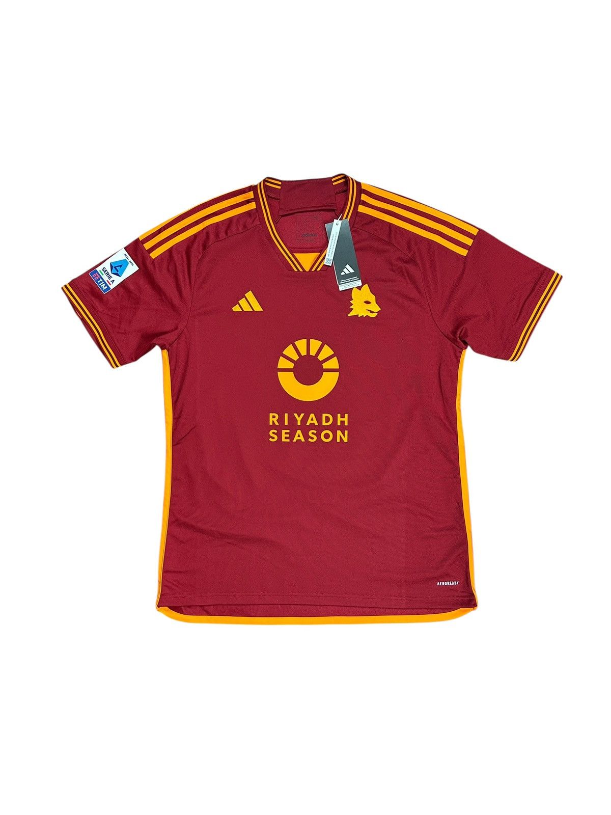 Adidas Roma 2023/24 Dybala Home Jersey Size US L / EU 52-54 / 3 - 3 Thumbnail