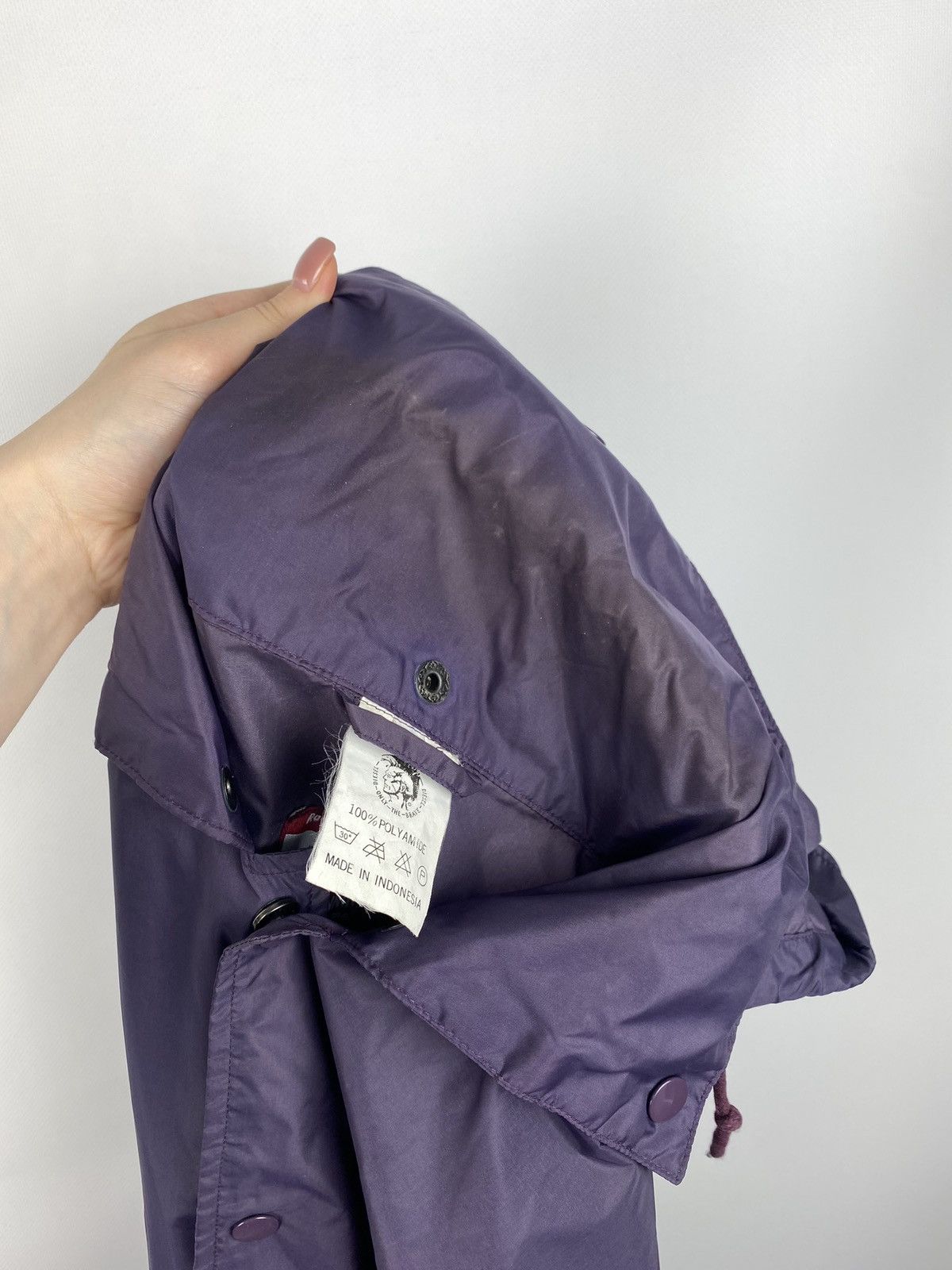 Diesel × Vintage VTG Diesel men’s nylon big logo coach jacket size L Size US L / EU 52-54 / 3 - 12 Thumbnail