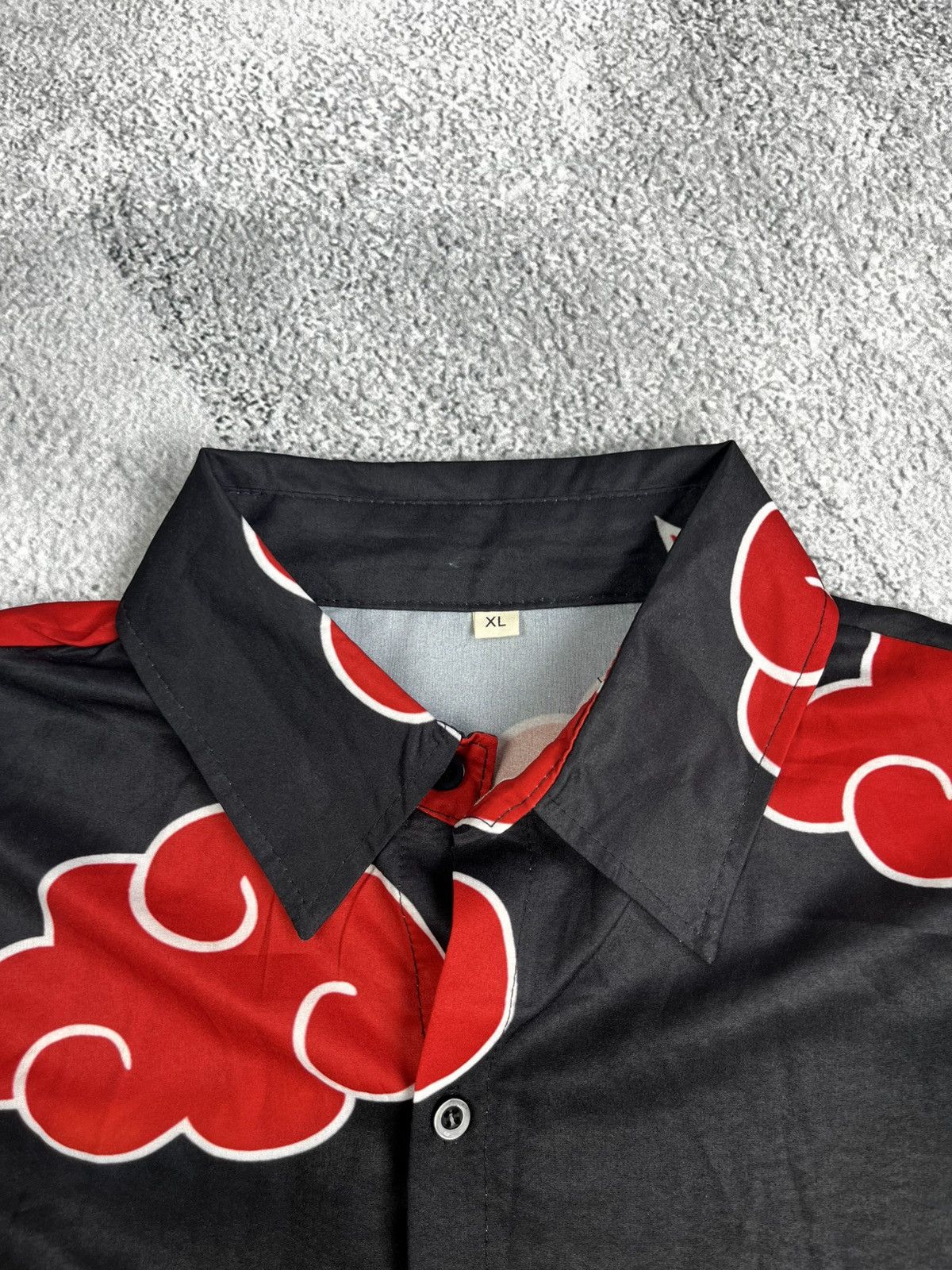 Anime Anime NARUT0 Akatsuki Summer T-shirts Short Sleeve Shirt Size US XL / EU 56 / 4 - 5 Thumbnail