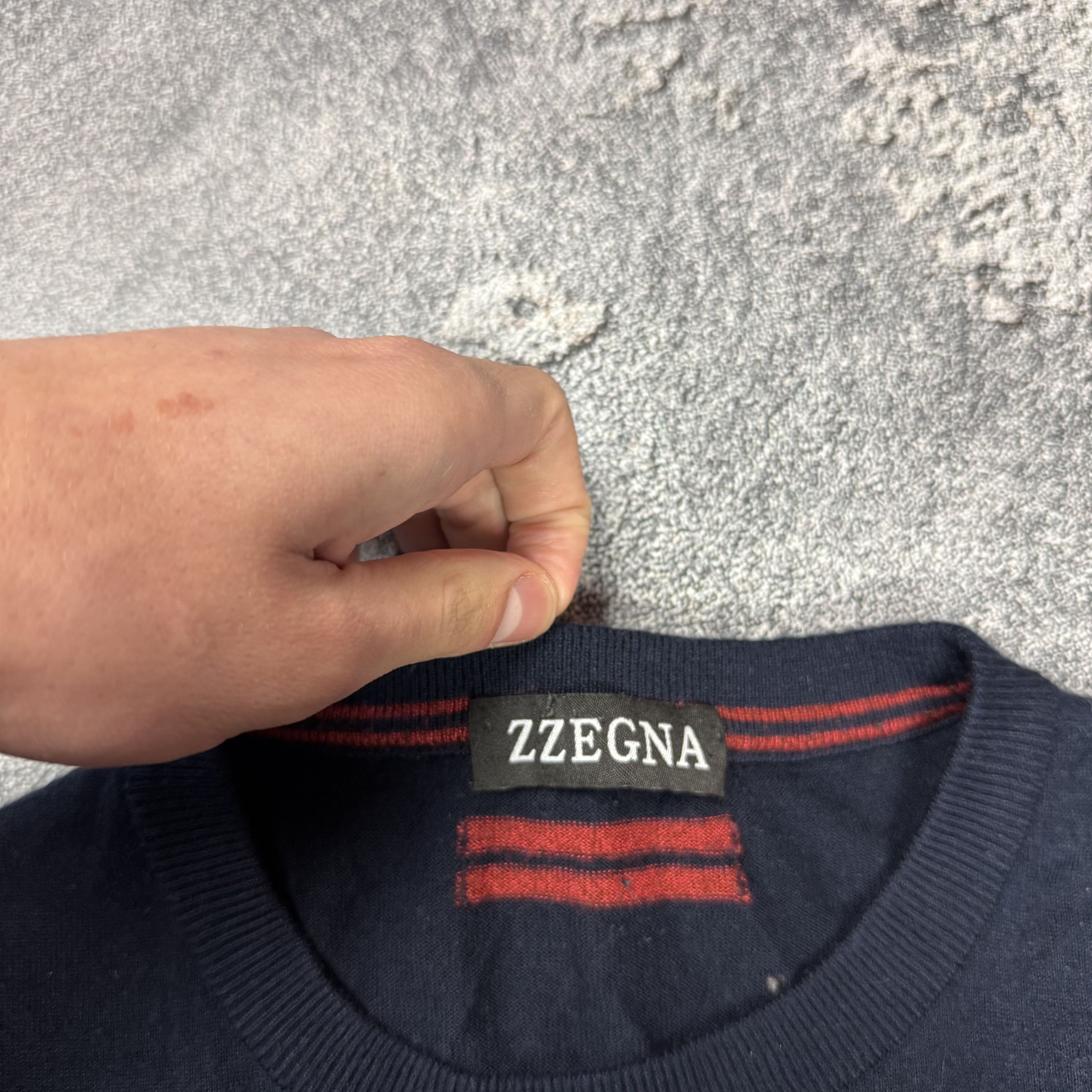 Z Zegna Z Zegna Silk Blue T-shirt Size Size 54 Size US L / EU 52-54 / 3 - 3 Thumbnail