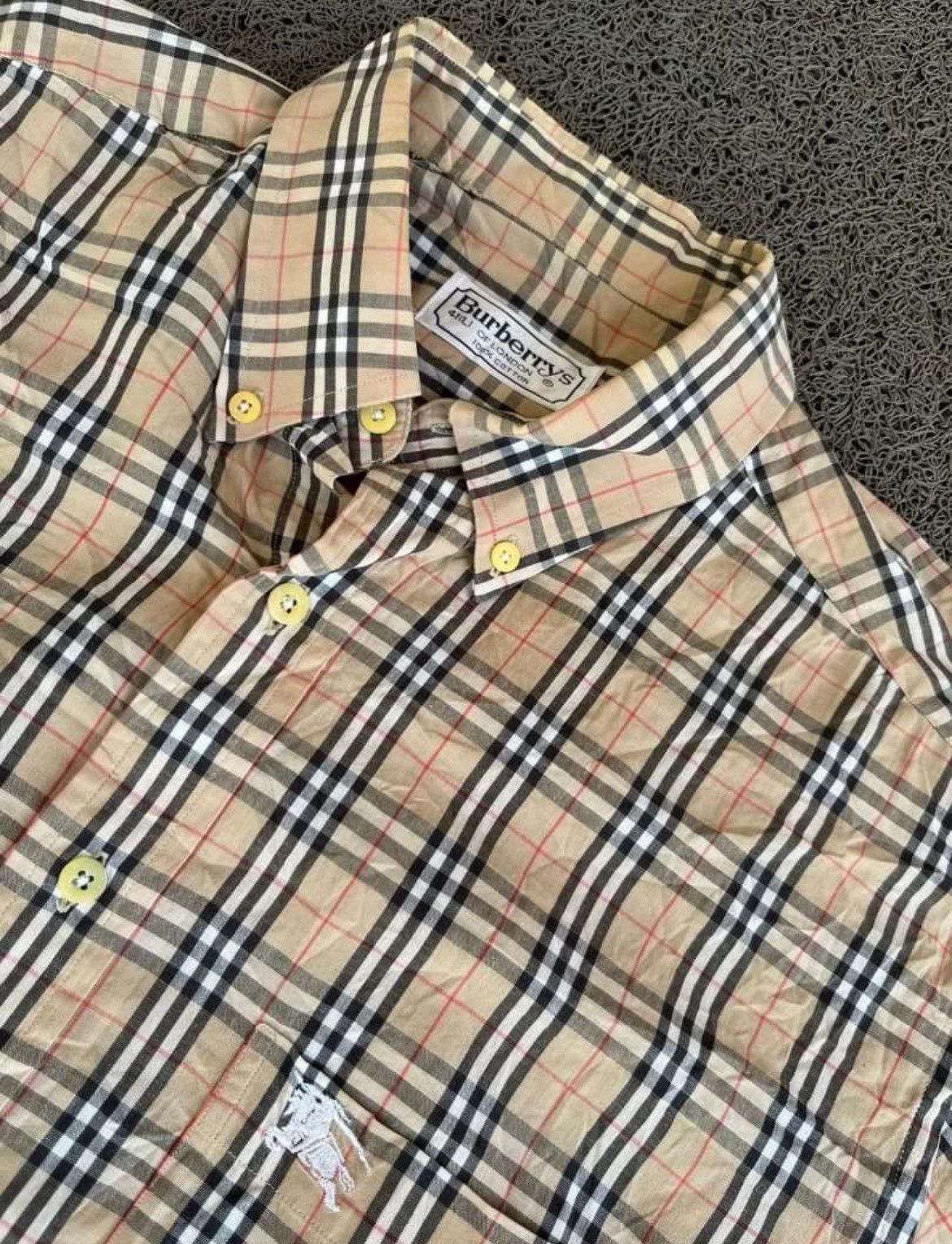 Burberry Burberry Nova Check Button Up Size US L / EU 52-54 / 3 - 2 Thumbnail