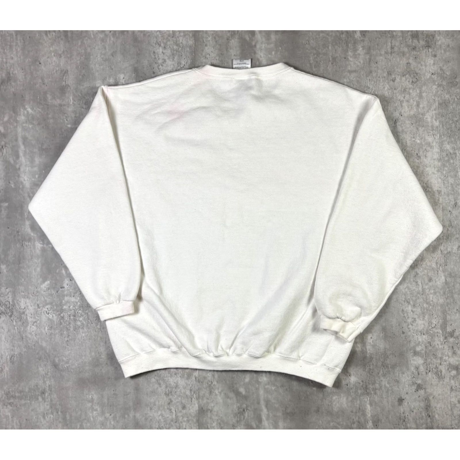 Vintage VINTAGE Airborne Division Sweatshirt Crewneck Military L White 90s USA Adidas Athletics Mickey Logo Pullover Men Size US L / EU 52-54 / 3 - 2 Thumbnail