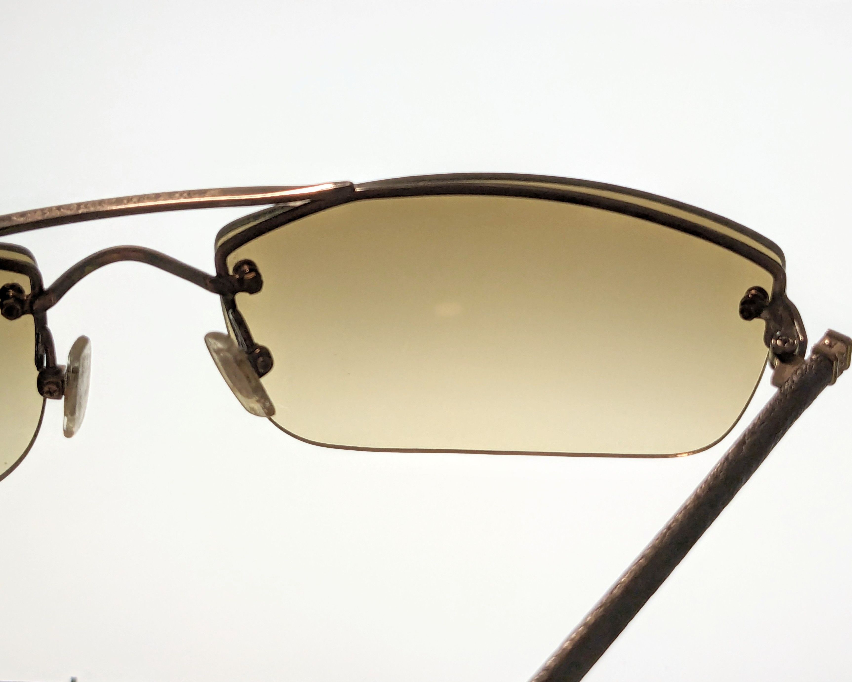 Chrome Hearts Chrome Hearts Amped Sunglasses Gray Black Silver Cross Size ONE SIZE - 17 Thumbnail