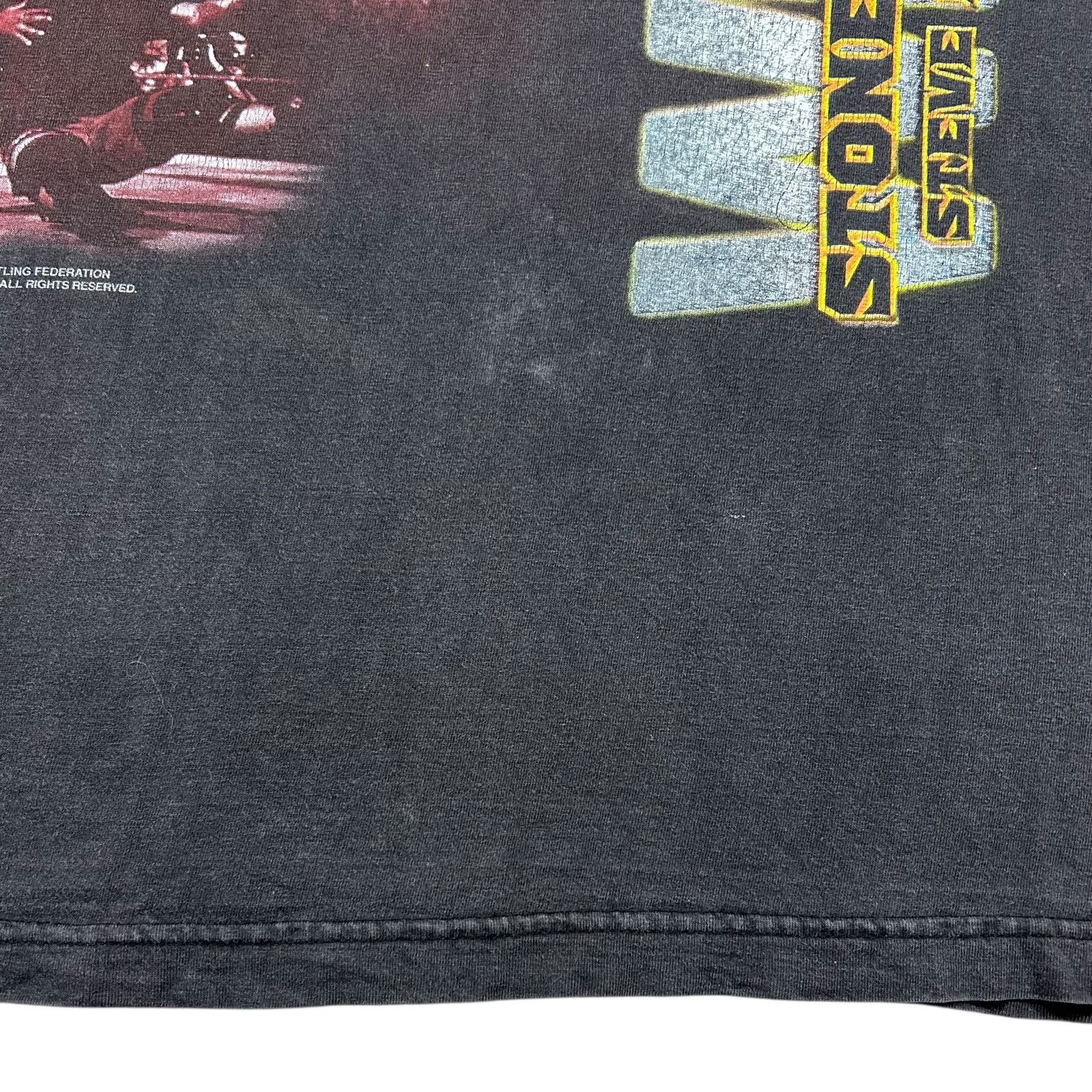 WWF RARE VTG 00s WWF STONE COLD STEVE AUSTIN 2002 WHAT? T-SHIRT Size US XL / EU 56 / 4 - 7 Thumbnail