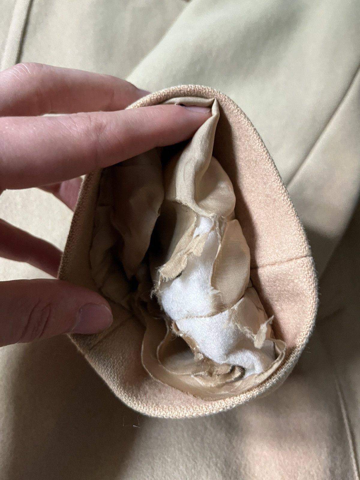 Helmut Lang Vintage Helmut Lang 1997 wool beige coat archival Size US L / EU 52-54 / 3 - 13 Thumbnail