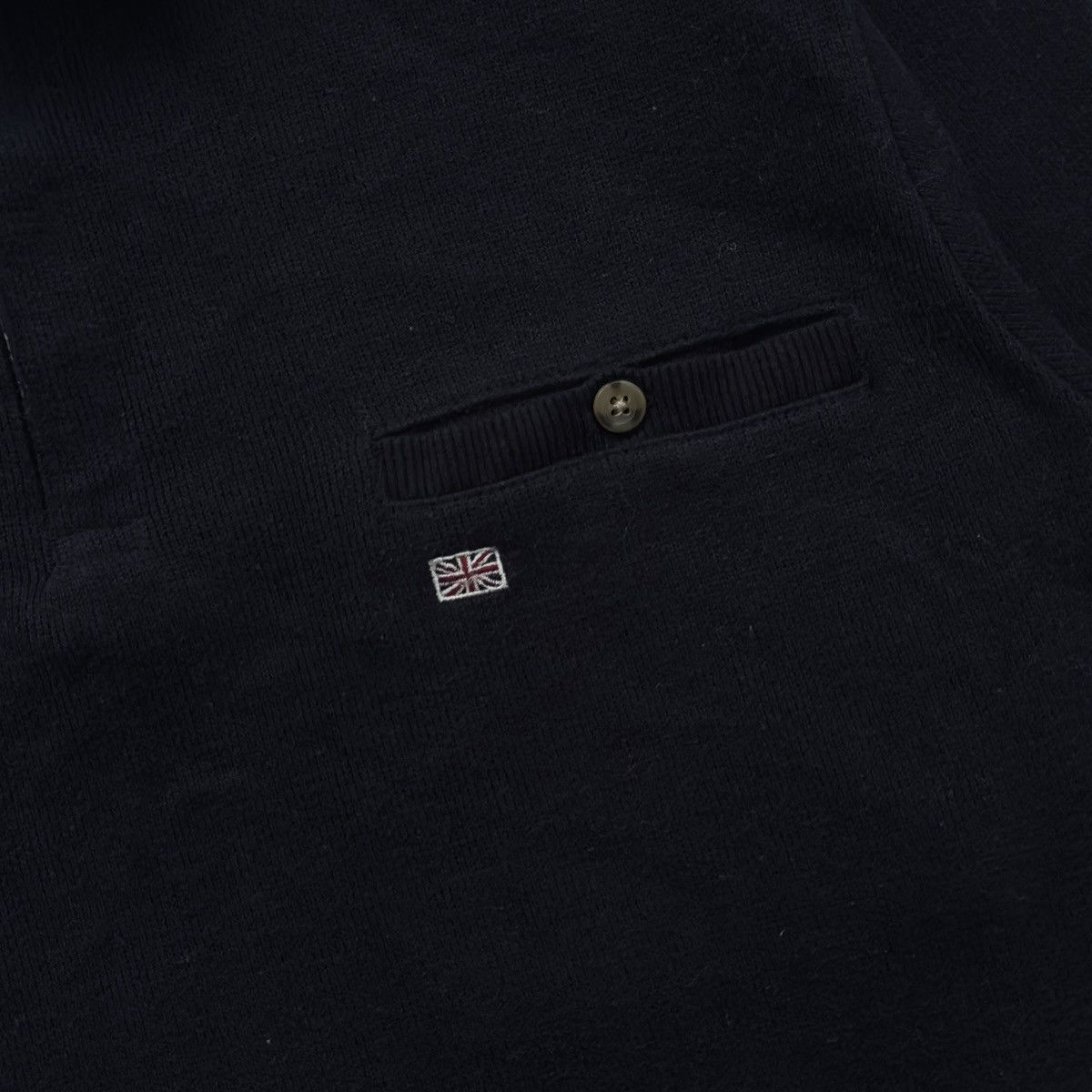 Michiko Koshino London HALF ZIPPER MICHIKO LONDON JEANS SWEATSHIRT 90’s Size US M / EU 48-50 / 2 - 4 Thumbnail