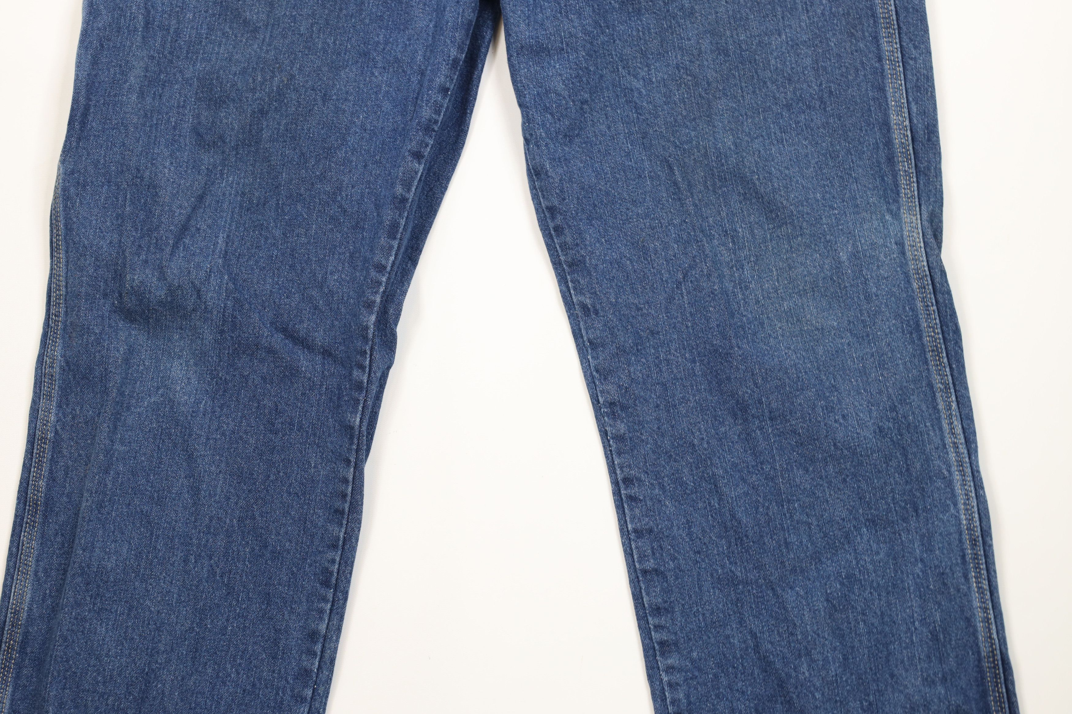 Dickies Vintage Dickies Spell Out Wide Leg Denim Jeans Blue Cotton Size US 38 / EU 54 - 3 Thumbnail