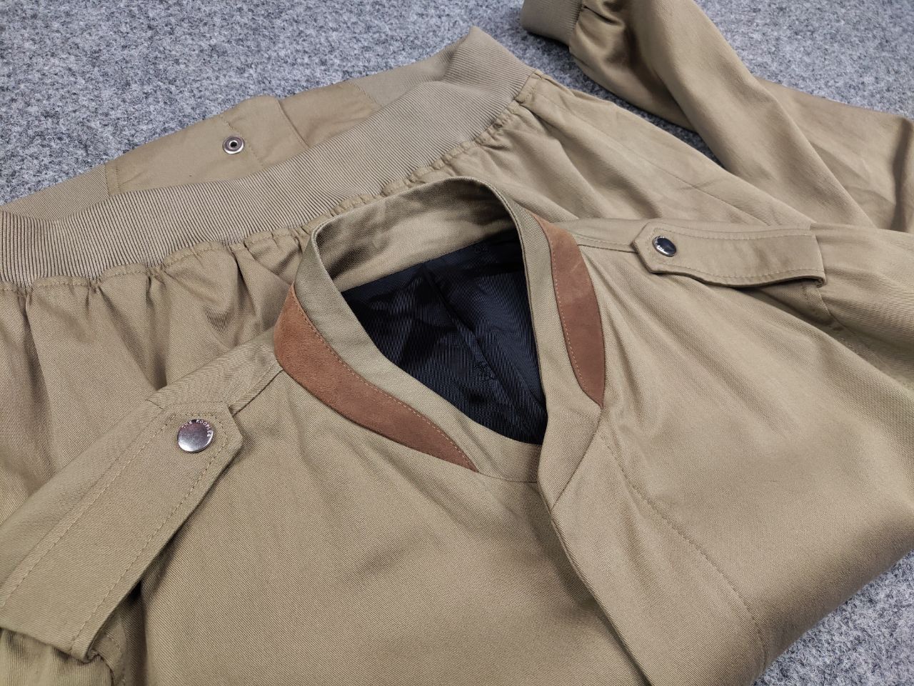 The Kooples The Kooples SS20 Cotton Full Zip Bomber MIlitary Jacket Size US S / EU 44-46 / 1 - 15 Thumbnail