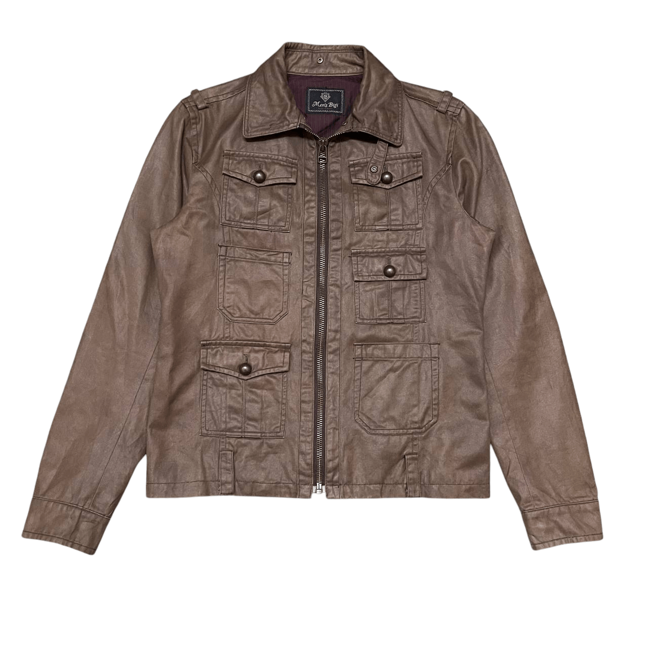 BIGI Vintage Men's Bigi Muti Pocket Zipper Jacket Size US S / EU 44-46 / 1 - 1 Thumbnail