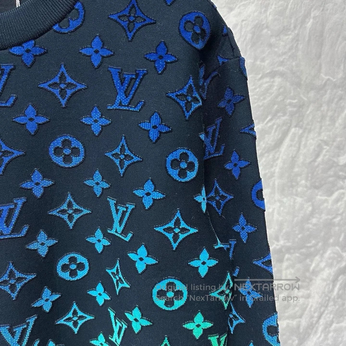 Louis Vuitton louis vuitton gradient print sweatshirt XXL. Size US XXL / EU 58 / 5 - 3 Thumbnail