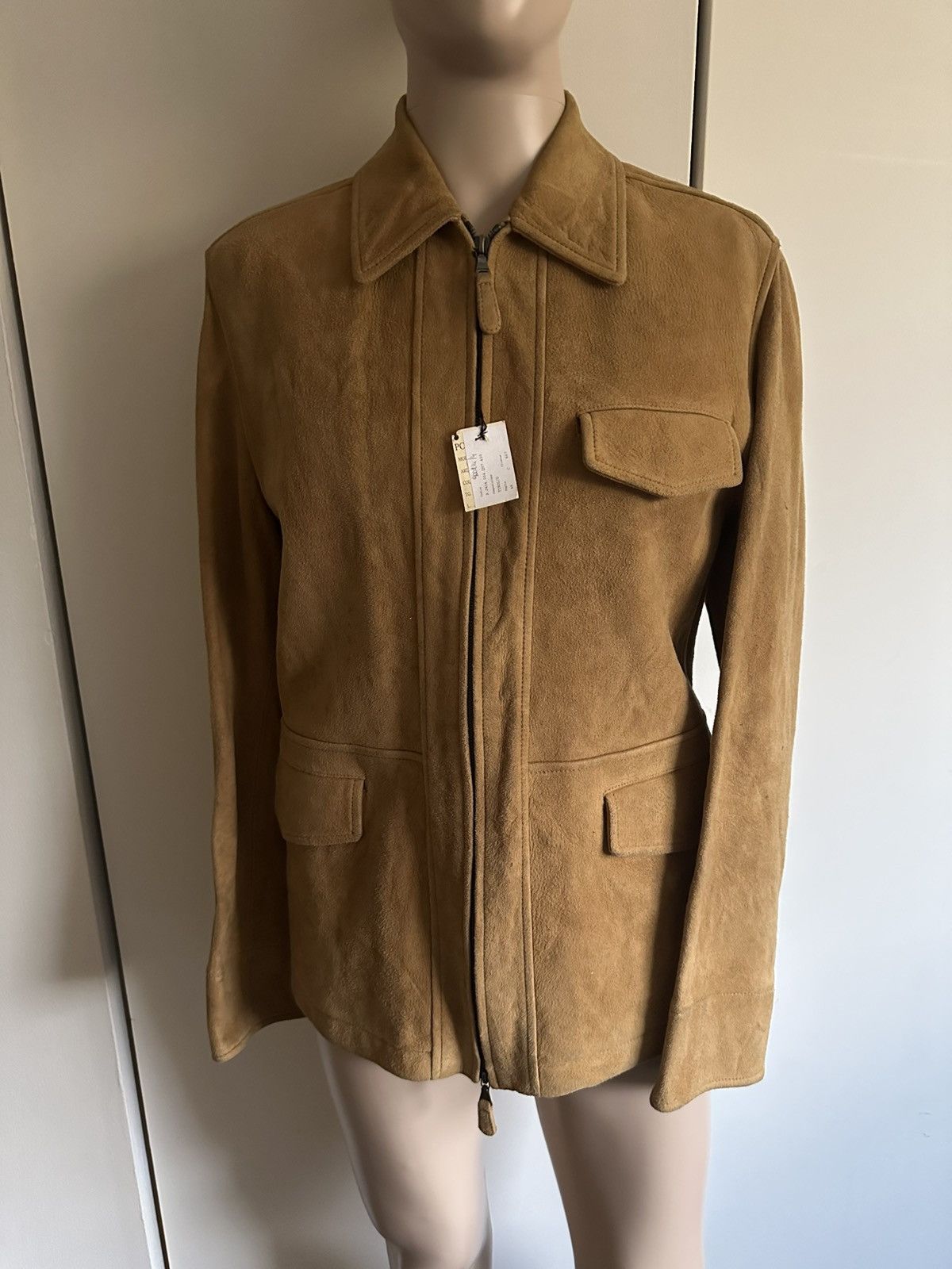 Jil Sander Archive Jil Sander Suede Leather Jacket Size US M / EU 48-50 / 2 - 5 Thumbnail