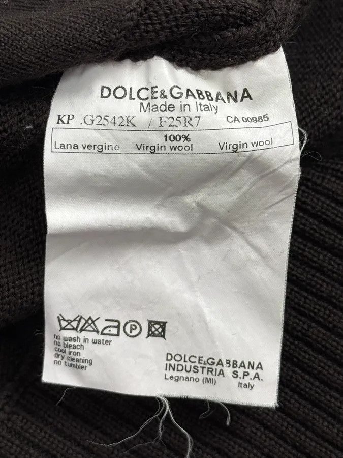 Dolce & Gabbana AW2005 Dolce & Gabbana Brown & Grey Layered Double Cardigan Sweater Size US L / EU 52-54 / 3 - 11 Thumbnail