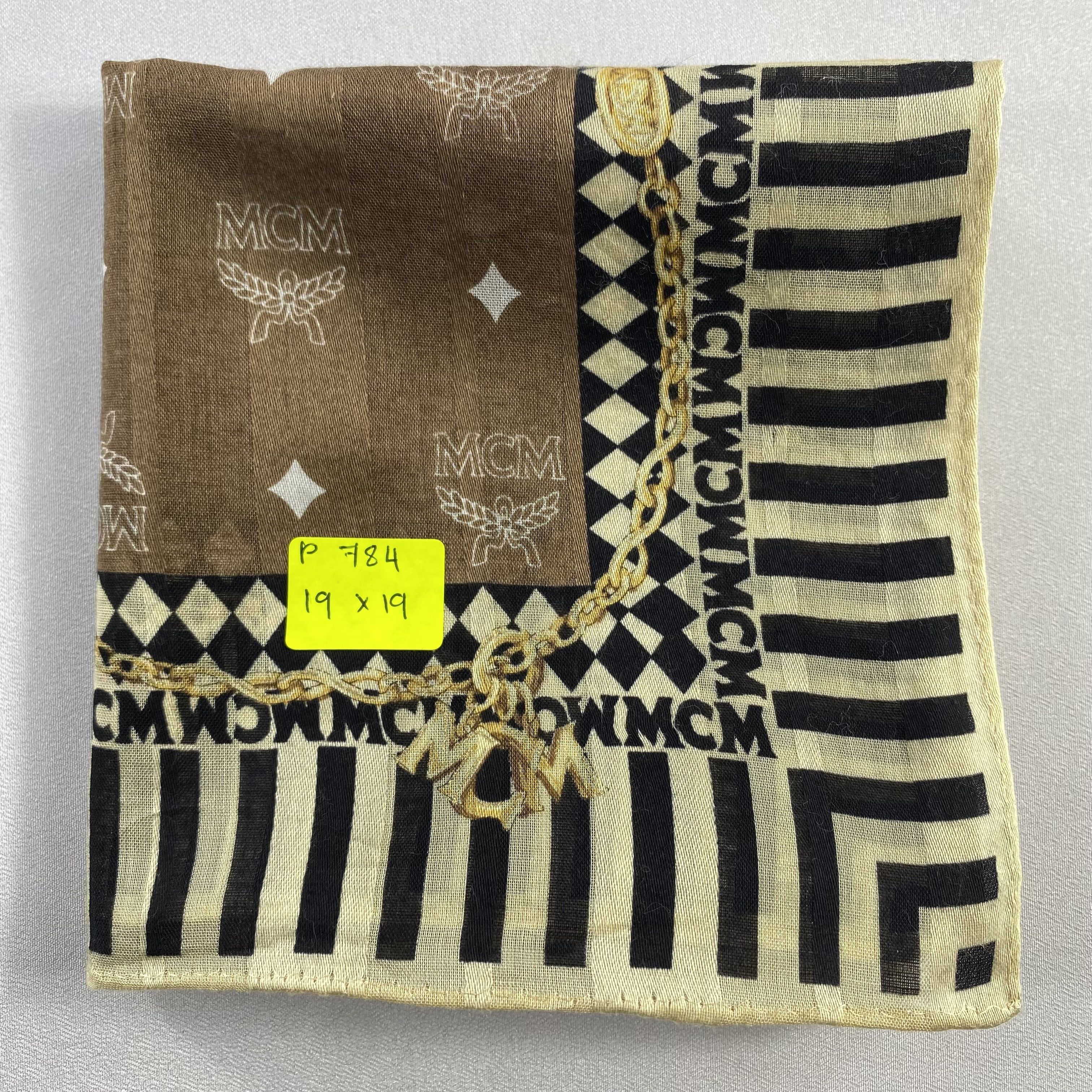 MCM × Vintage MCM Neckerchief / Bandana / Handkerchief-P784 Size ONE SIZE - 5 Thumbnail