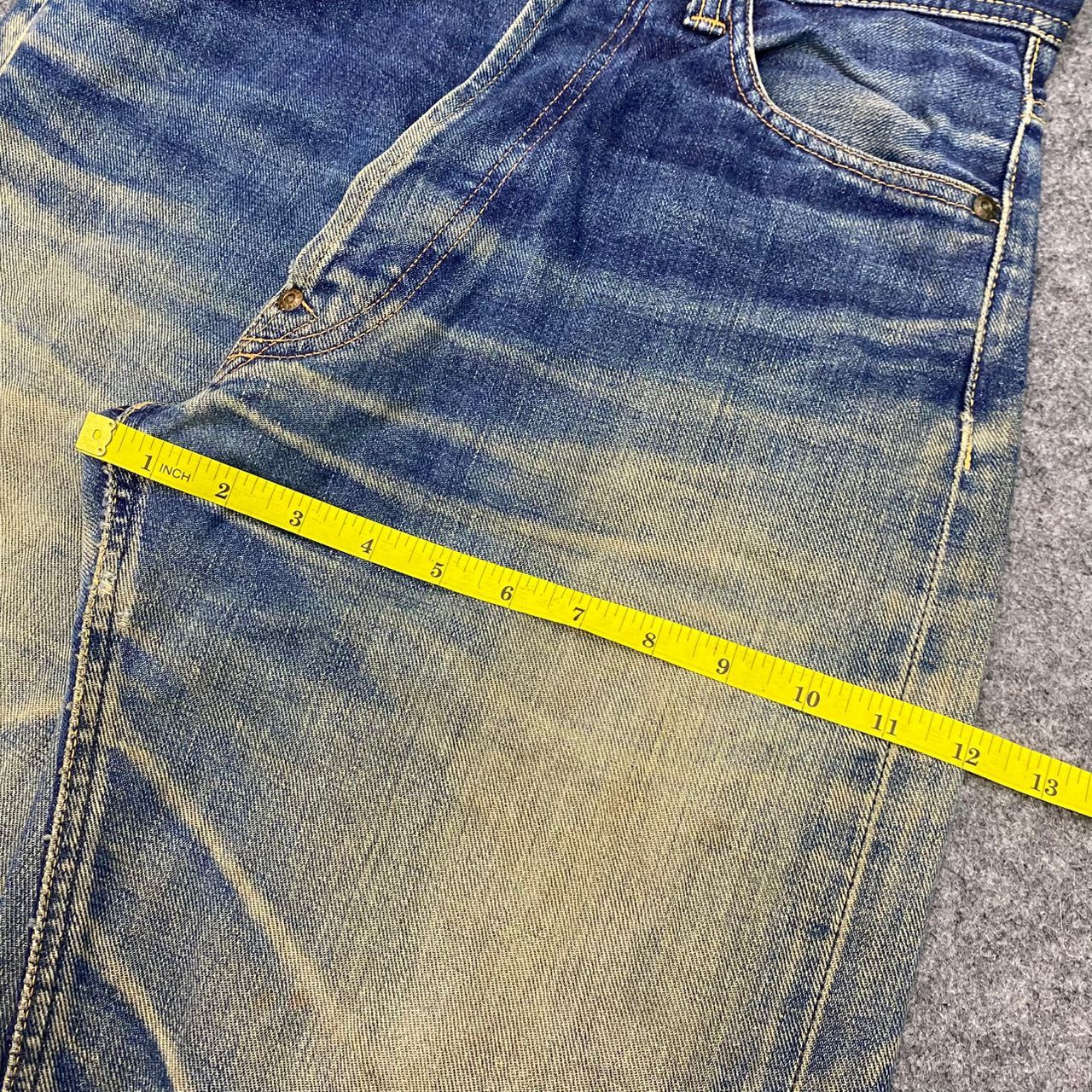 Evisu 💥Best Offer💥Vintage Evis Cowboy Selvegde Distressed Denim Size US 31 - 4 Thumbnail