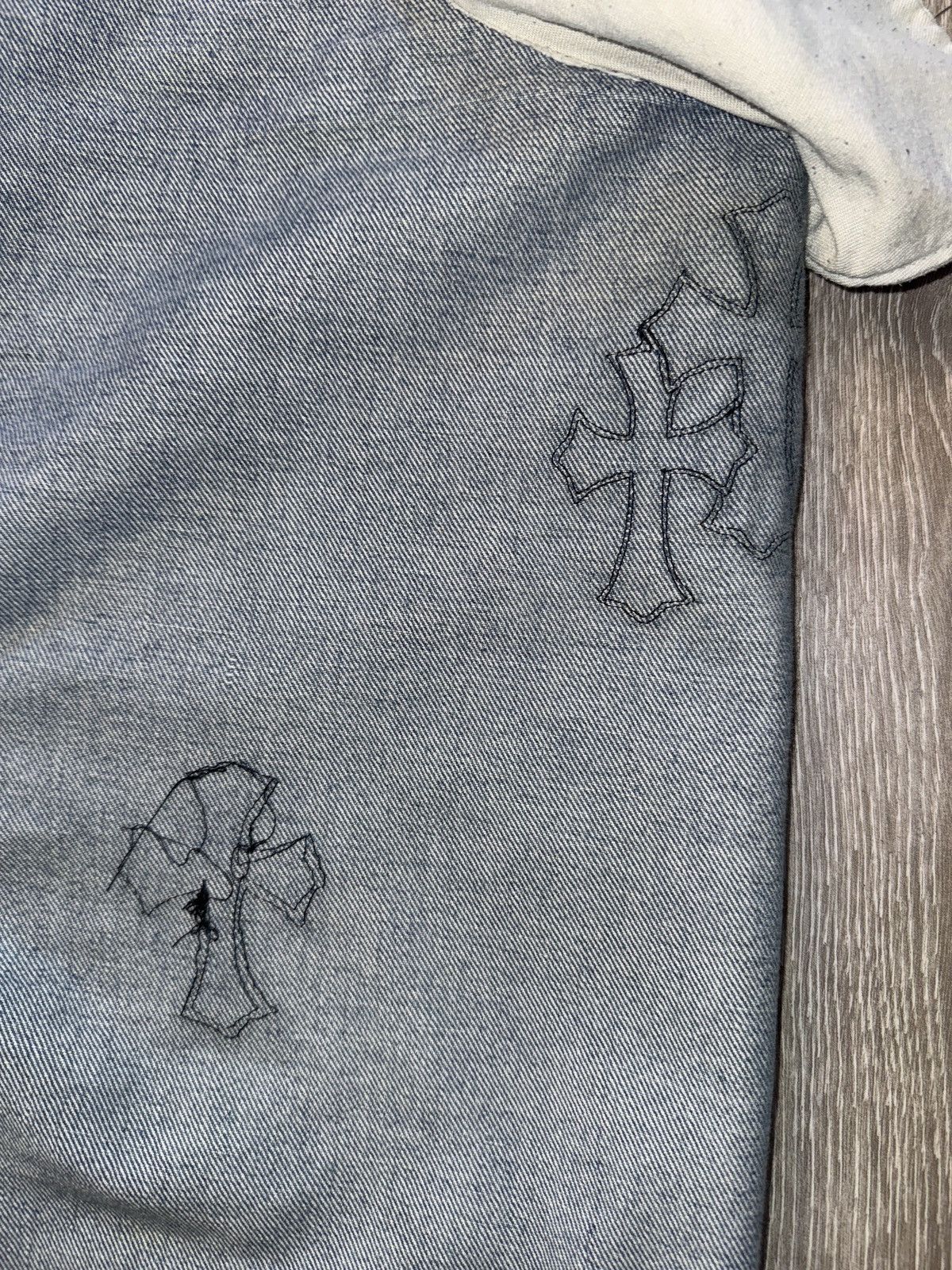 Chrome Hearts × Gallery Dept. 1 Of 1 Chrome Hearts x Gallery Dept Jeans Size US 42 / EU 58 - 22 Thumbnail