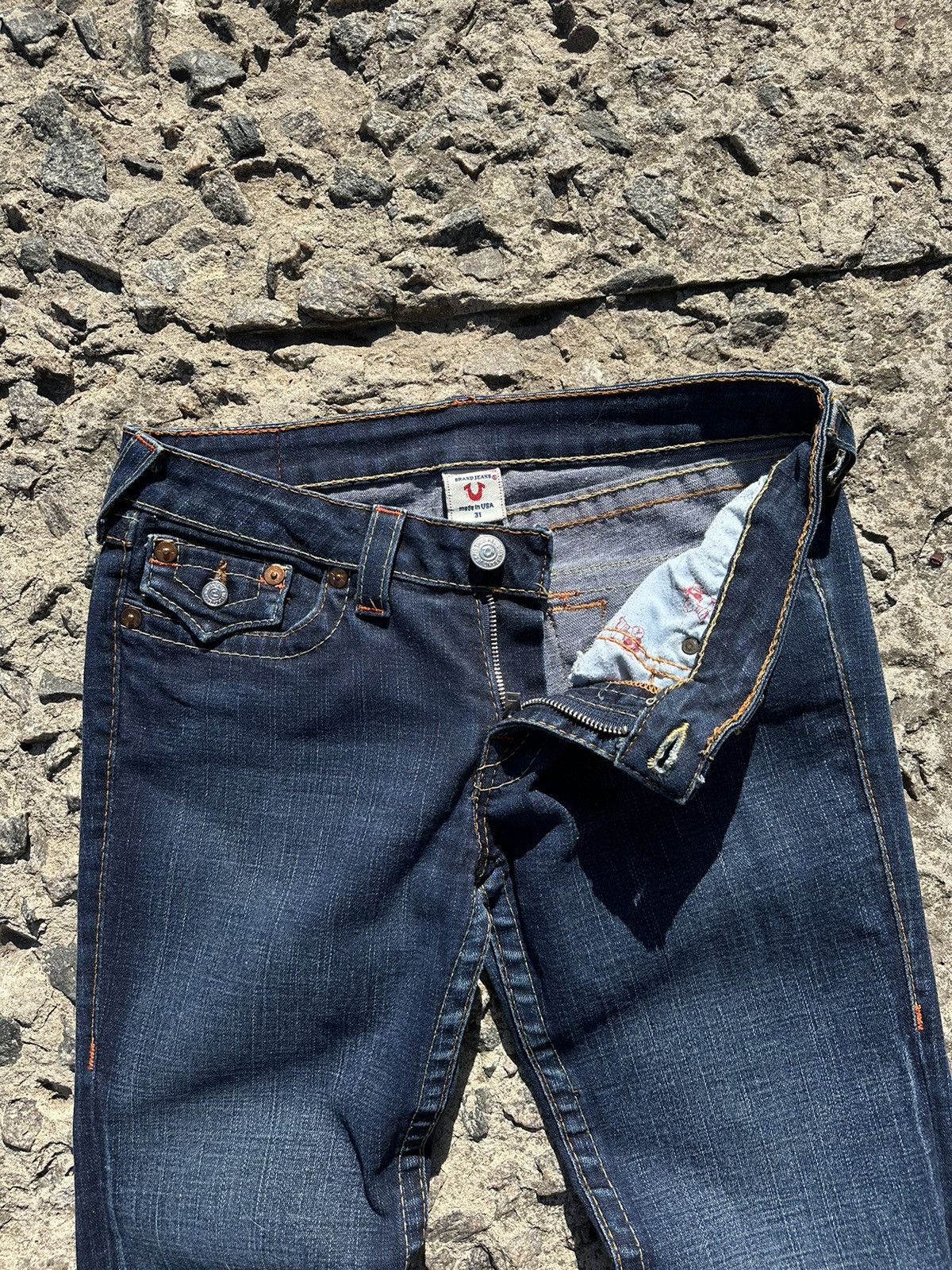 True Religion × Vintage Vintage Y2K True Religion Billy Women’s Jeans Pants Size 31" - 7 Thumbnail