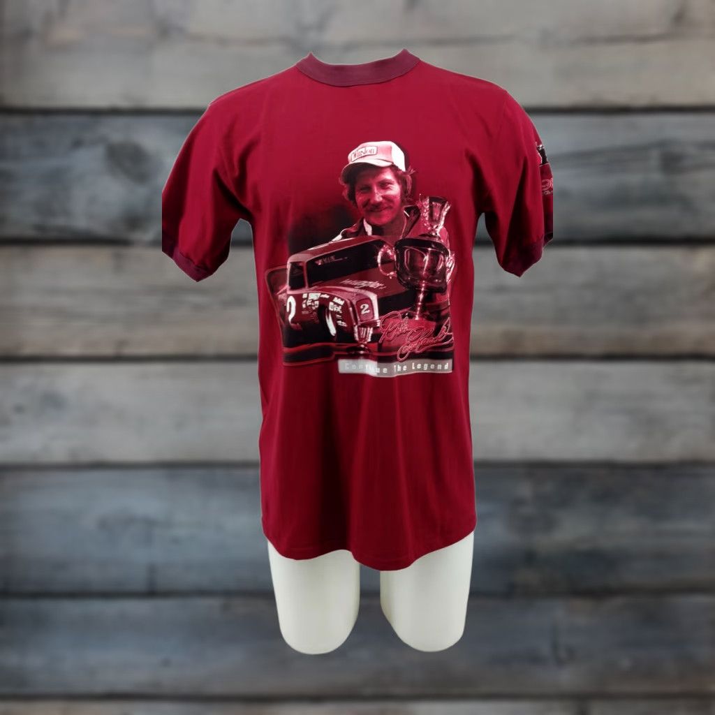 NASCAR VINTAGE Winners Circle Men's T Shirt Nascar Dale Earnhardt The Intimidator Maroon M Regular Small? Size US M / EU 48-50 / 2 - 1 Thumbnail