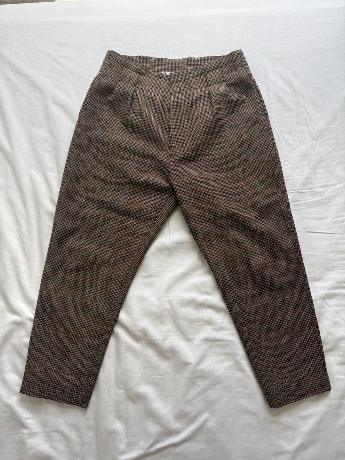 Sasquatchfabrix Sasquatchfabrix 19AW Houndstooth Trousers Size US 30 / EU 46 - 1 Thumbnail