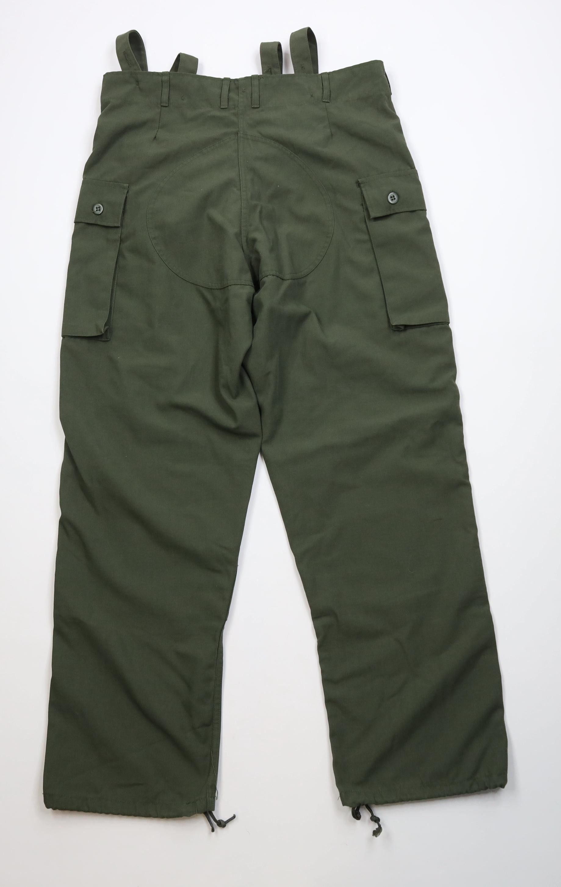Vintage Vintage 80s ROK Korea Military Wide Leg Cargo Pants Overalls Size US 36 / EU 52 - 12 Thumbnail