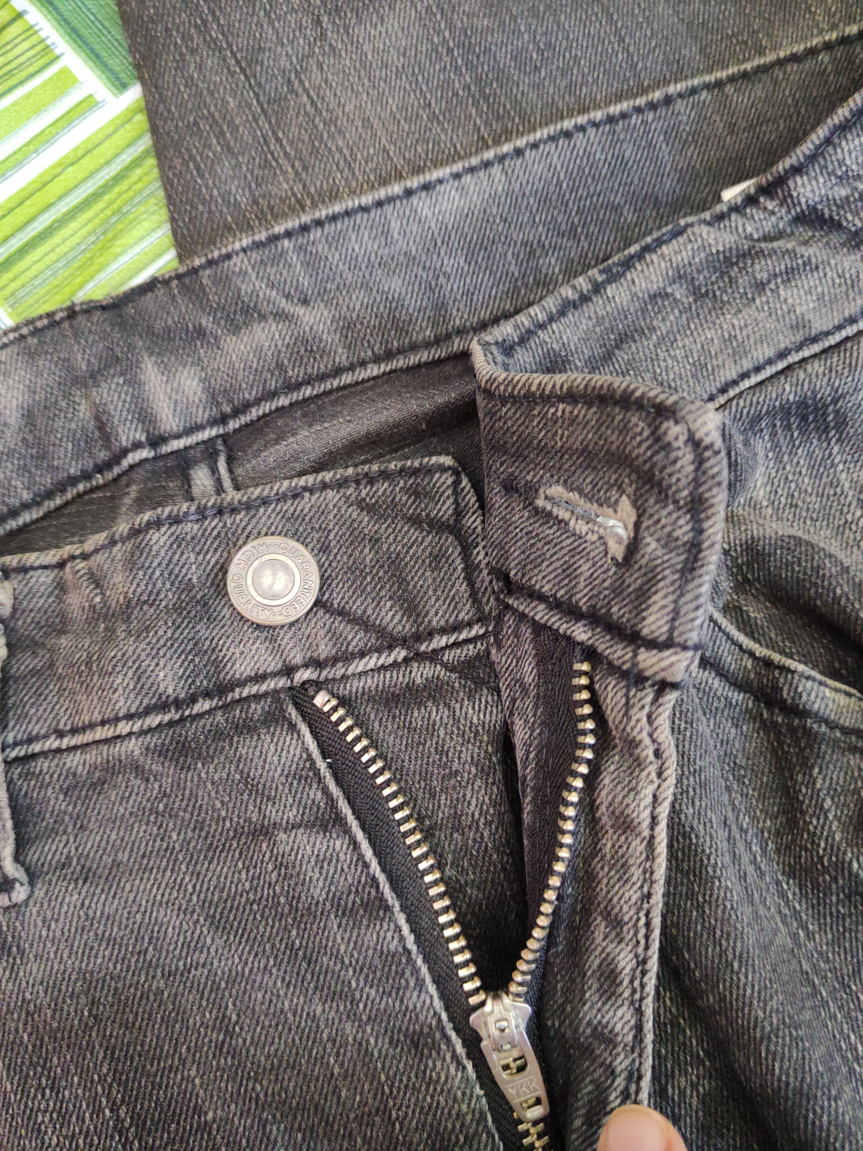 Japanese Brand Japanese Brand Black Faded Distressed Ripped Jeans #S1810 Size US 30 / EU 46 - 12 Thumbnail