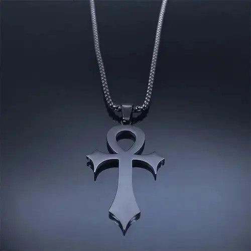 Jewelry Goth Egyptian Cross Ankh Key of Life Necklace Size ONE SIZE - 4 Thumbnail