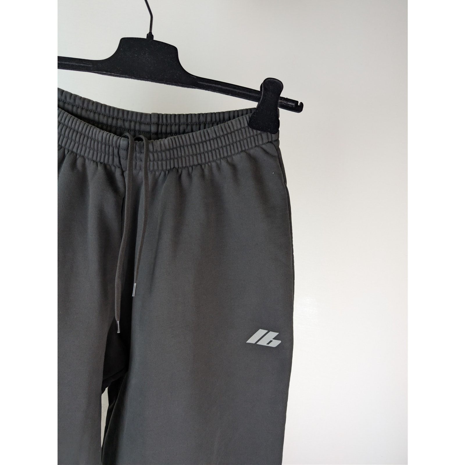 Balenciaga o1rshd1 Activewear Molleton Archetype Baggy Sweatpants Black Size US 30 / EU 46 - 5 Thumbnail