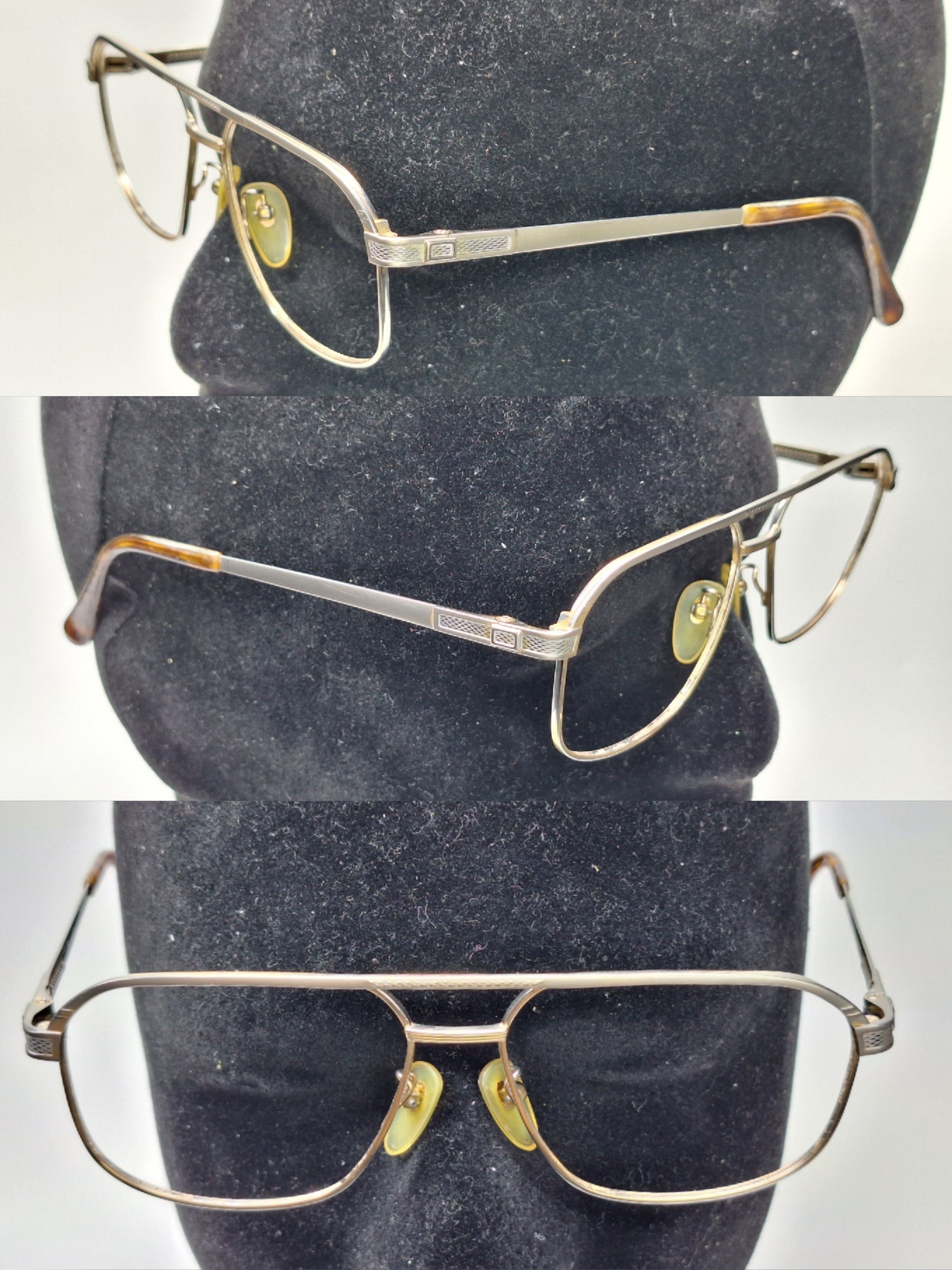 Other CONTINENTAL XO-02 Titanium Double Bridge Eyeglasses frame Size ONE SIZE - 2 Thumbnail