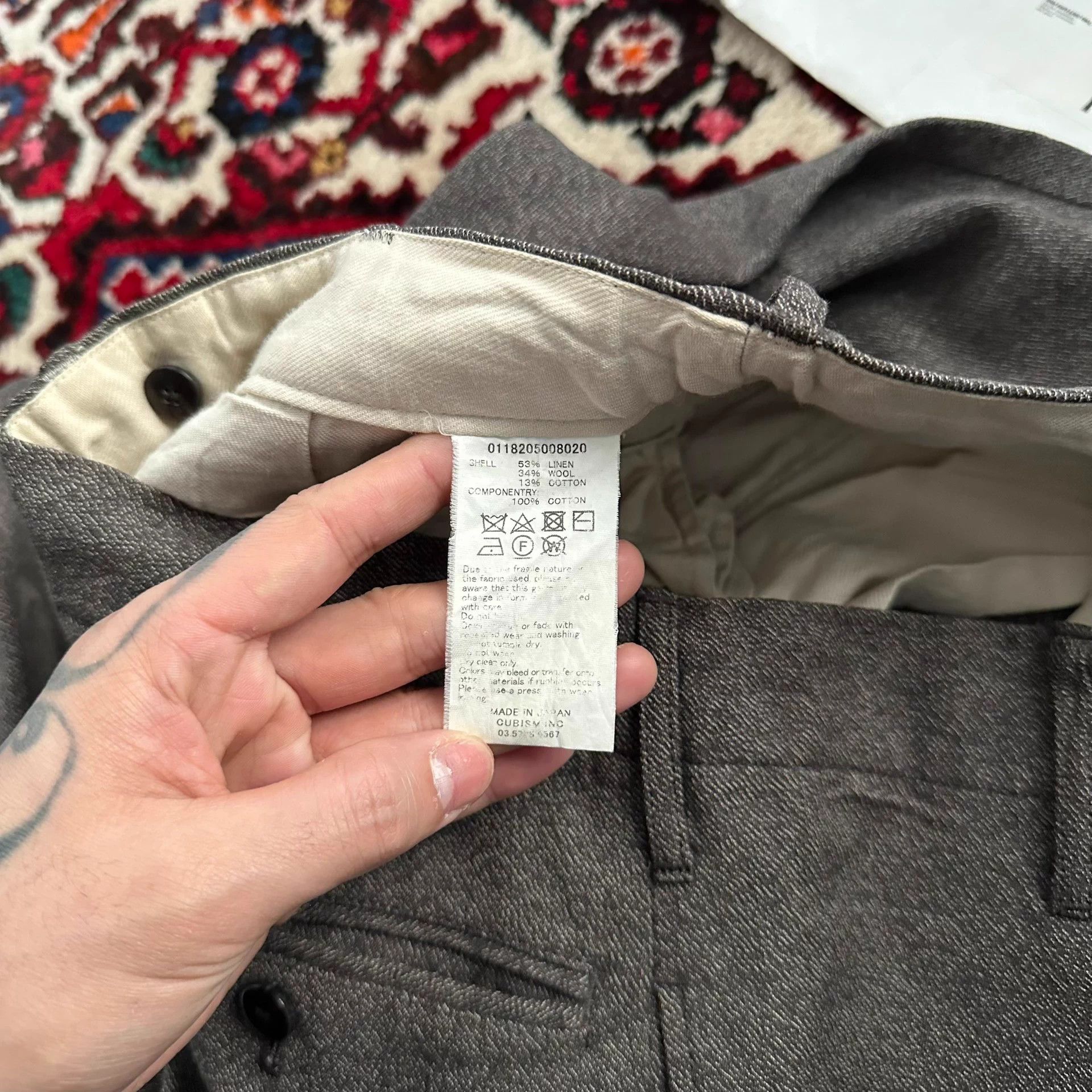 Visvim visvim 18AW Tioga Pants 01 Size 1 Size US 30 / EU 46 - 7 Thumbnail