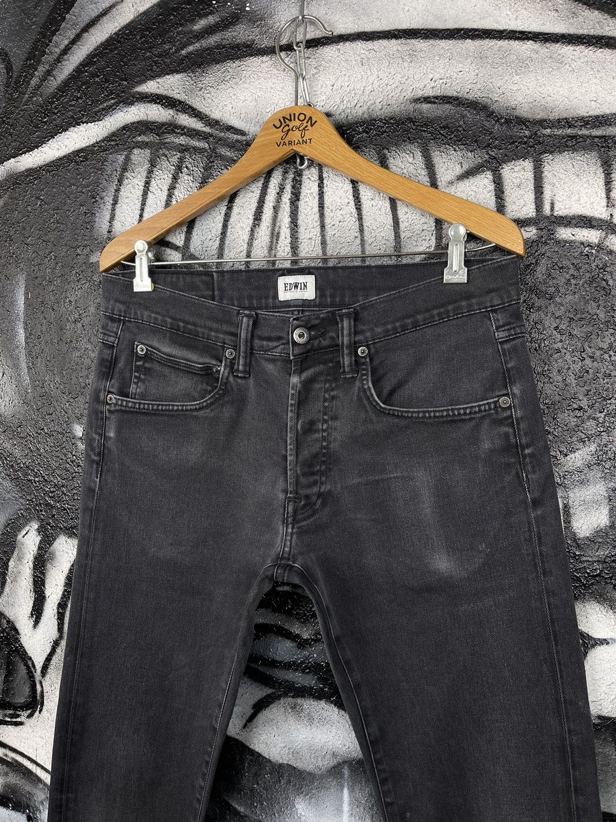 Edwin Edwin ED-55 Regular Tapered Grey Jeans Men’s Size 31x32 Size US 31 - 7 Thumbnail