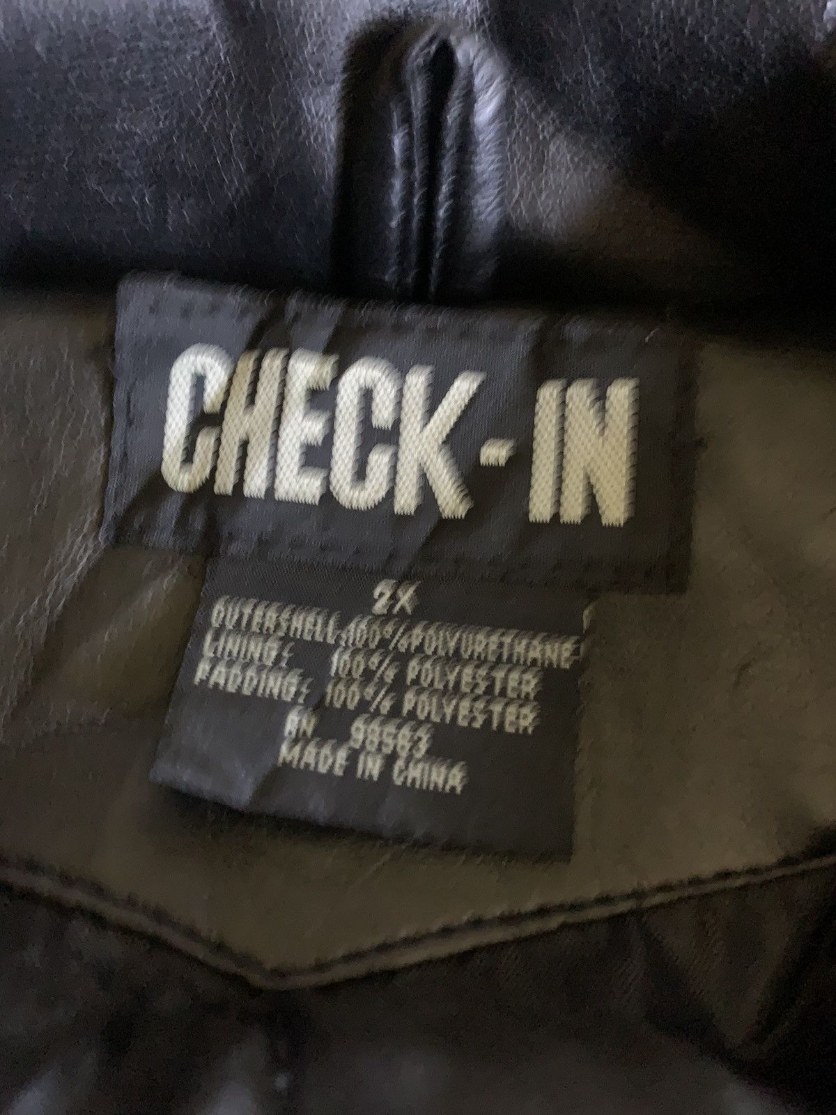 Vintage Fake Leather Jacket Y2K Streetwear Vintage Fashion Opium 00s Size US XXL / EU 58 / 5 - 5 Thumbnail