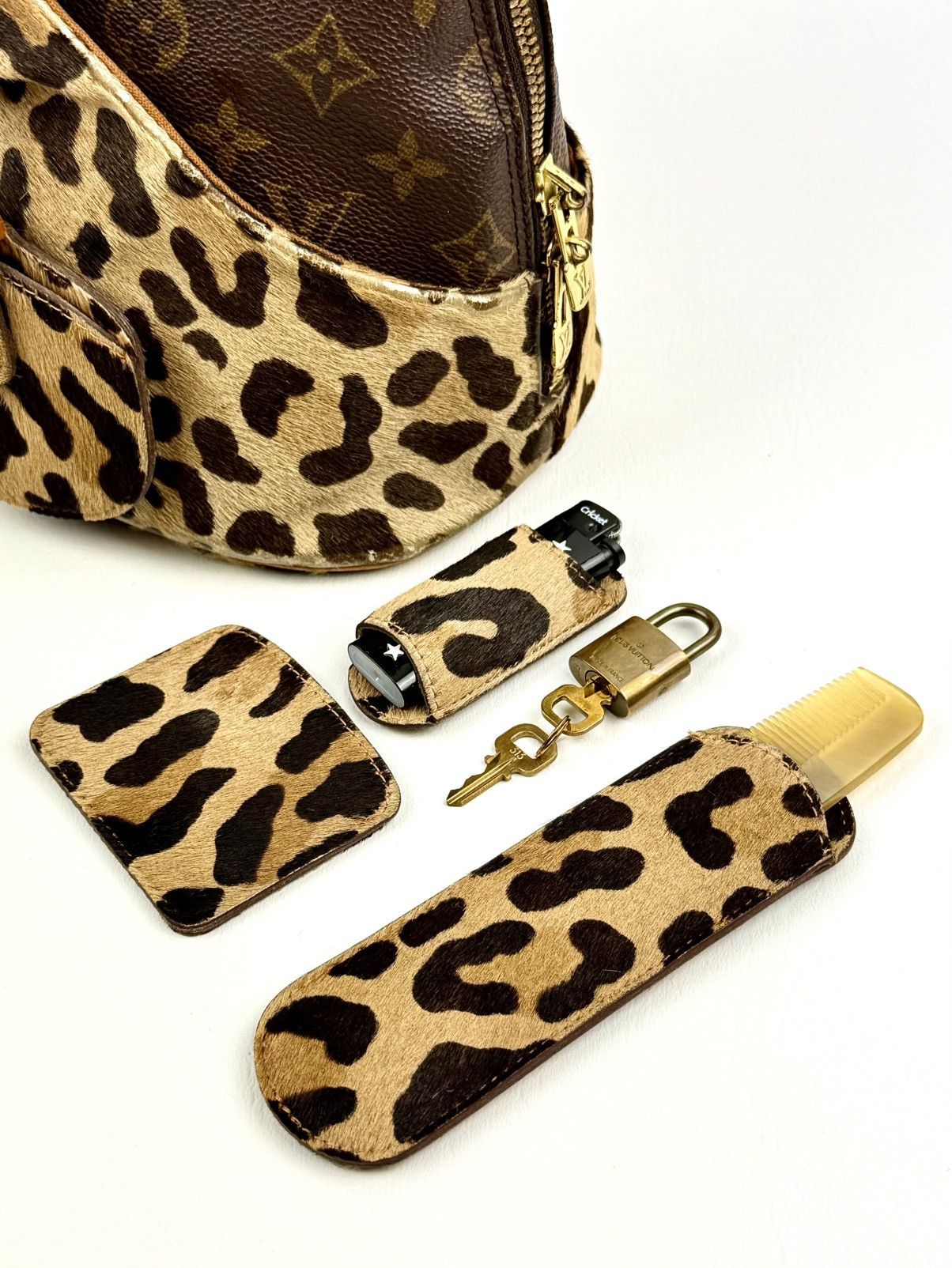 Louis Vuitton Louis Vuitton - Alaïa - 1996 - LaCentenaire - Leopard - Alma Size ONE SIZE - 6 Thumbnail