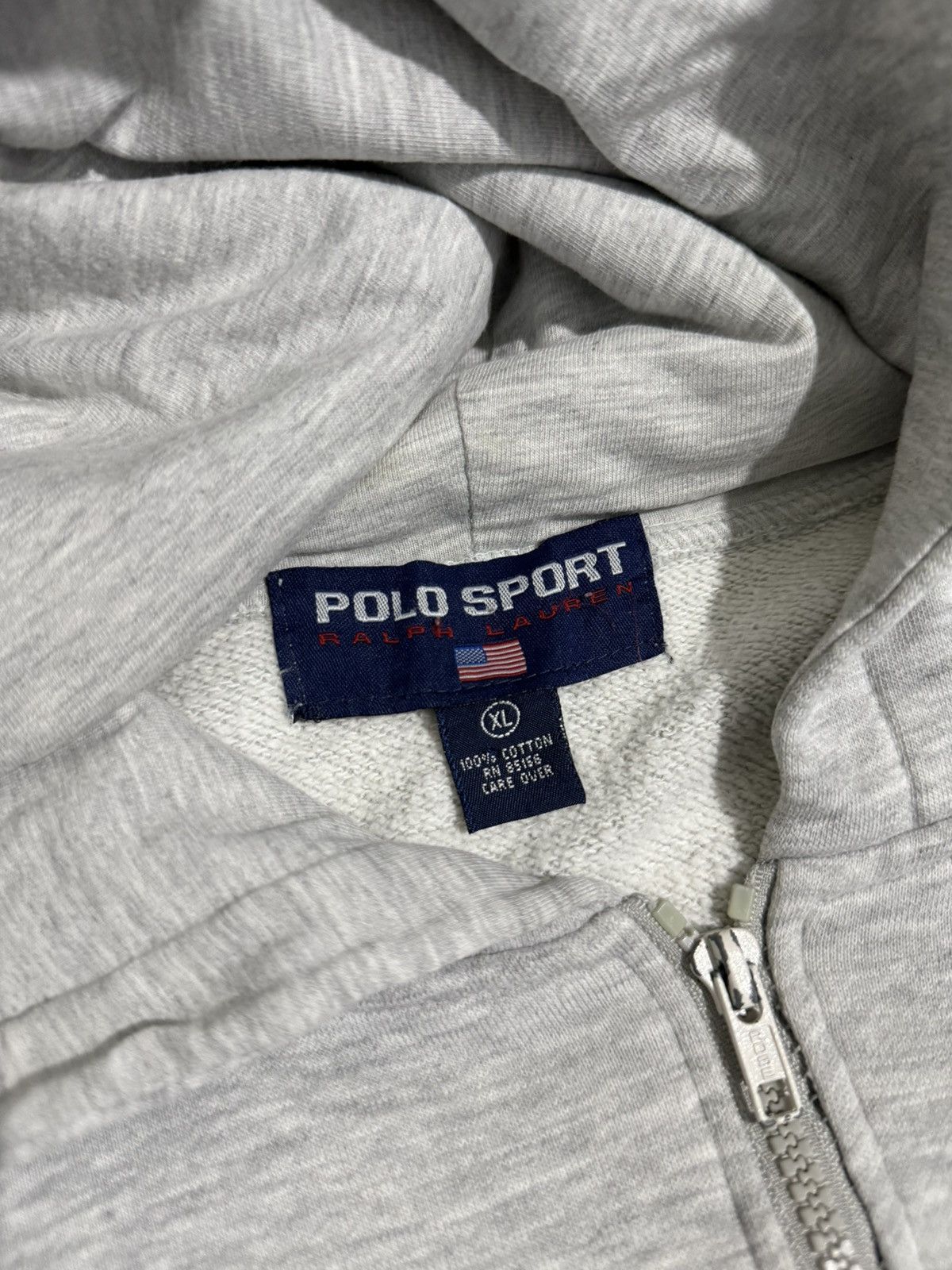 Ralph Lauren Sport Vintage polo sport ralph lauren boxy ziphoodie Size US XL / EU 56 / 4 - 10 Thumbnail