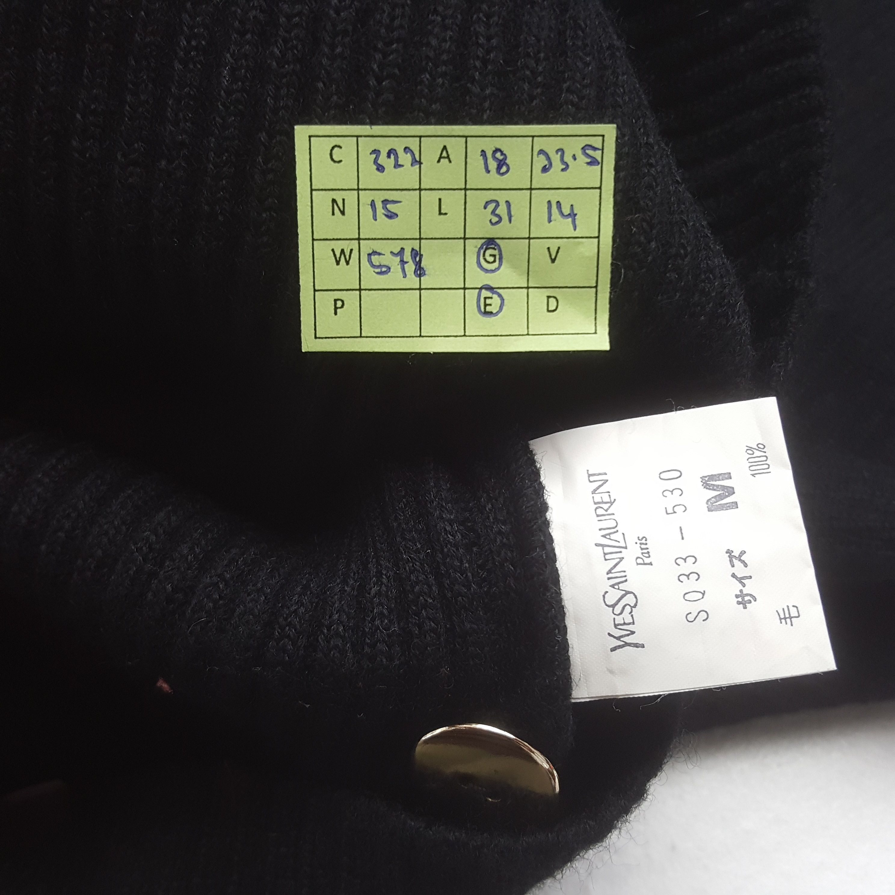 Yves Saint Laurent Vintage Yves Saint Laurent Designer Sweatshirt C322N15 Size XS / US 0-2 / IT 36-38 - 7 Thumbnail