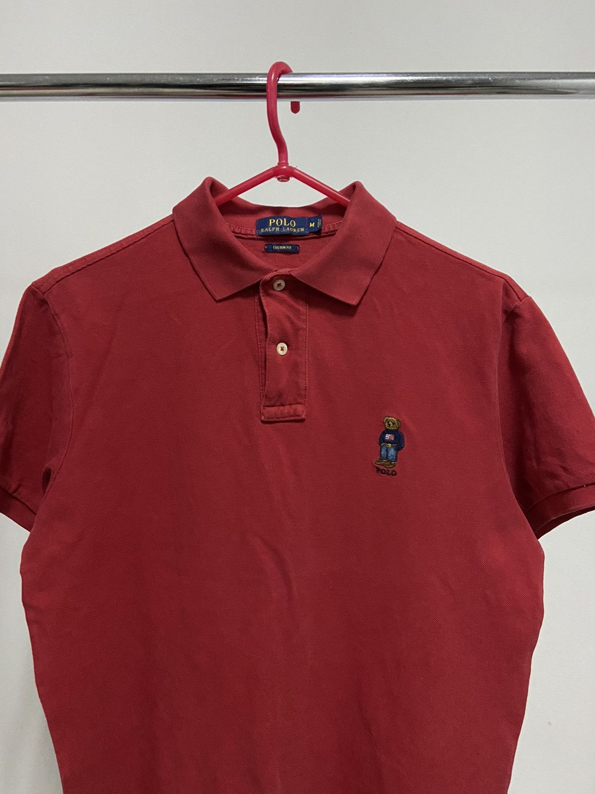 Polo Ralph Lauren × Vintage Polo Bear Ralph Lauren Vintage T Shirt Polos Small Logo Size US M / EU 48-50 / 2 - 2 Thumbnail